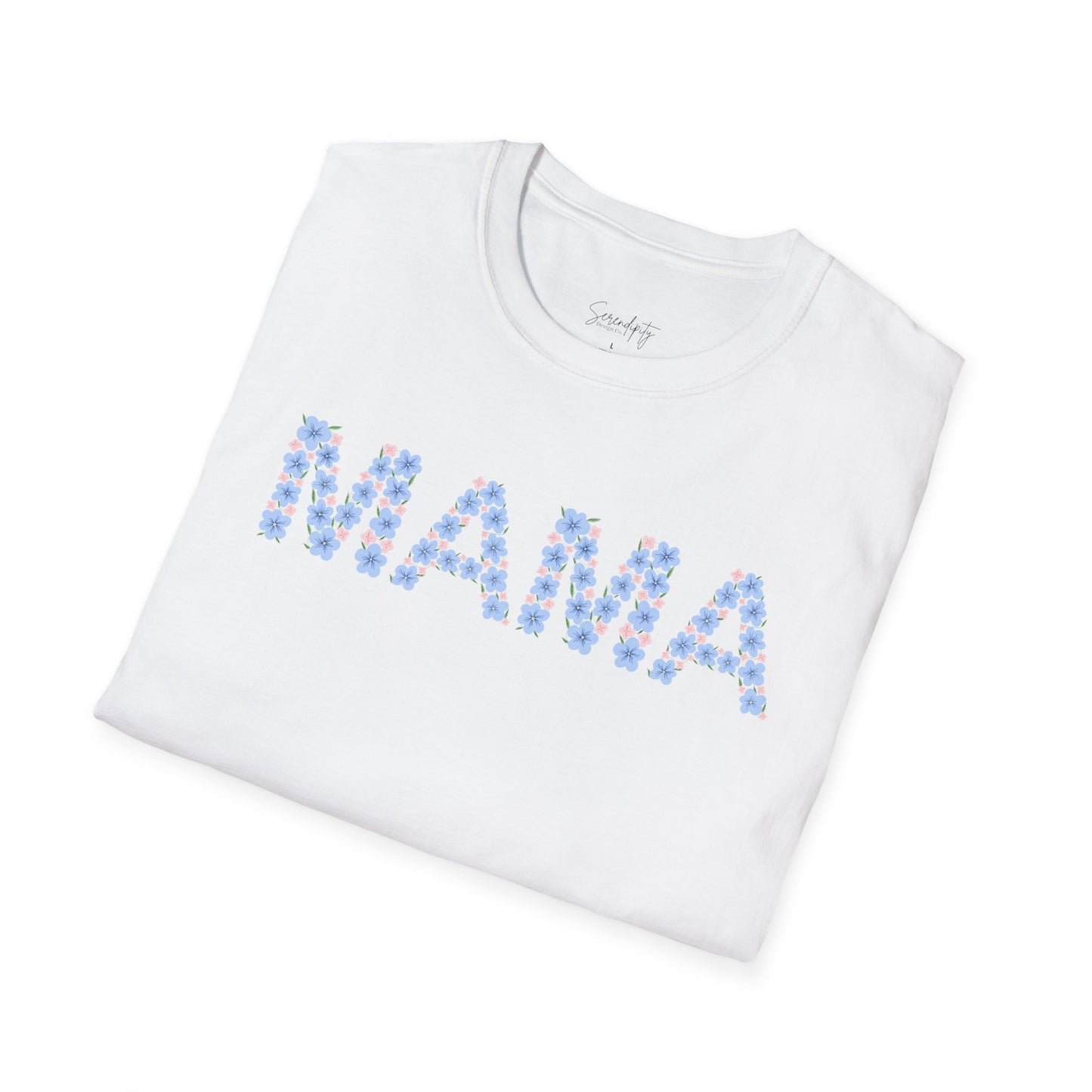 Mama Floral Soft Style Tee