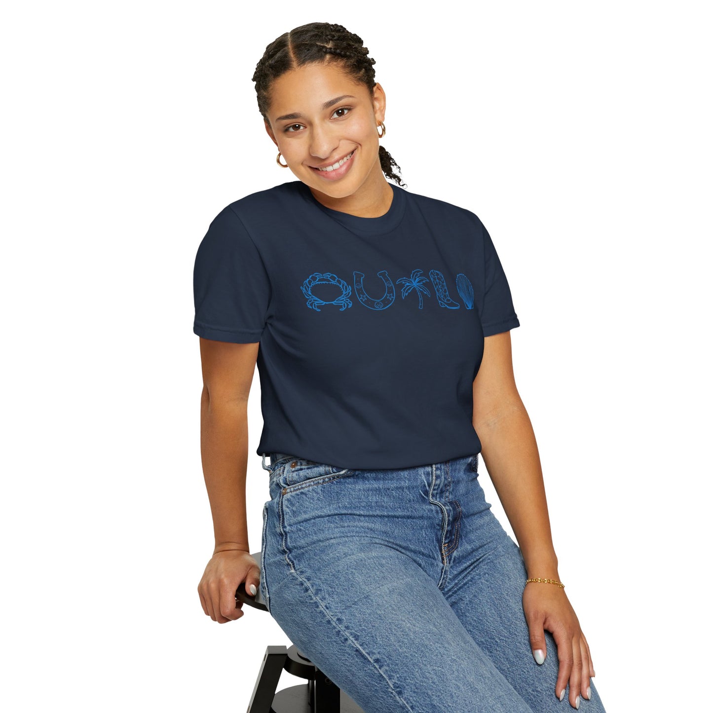 Coastal Cowgirl Comfort Colors Tee