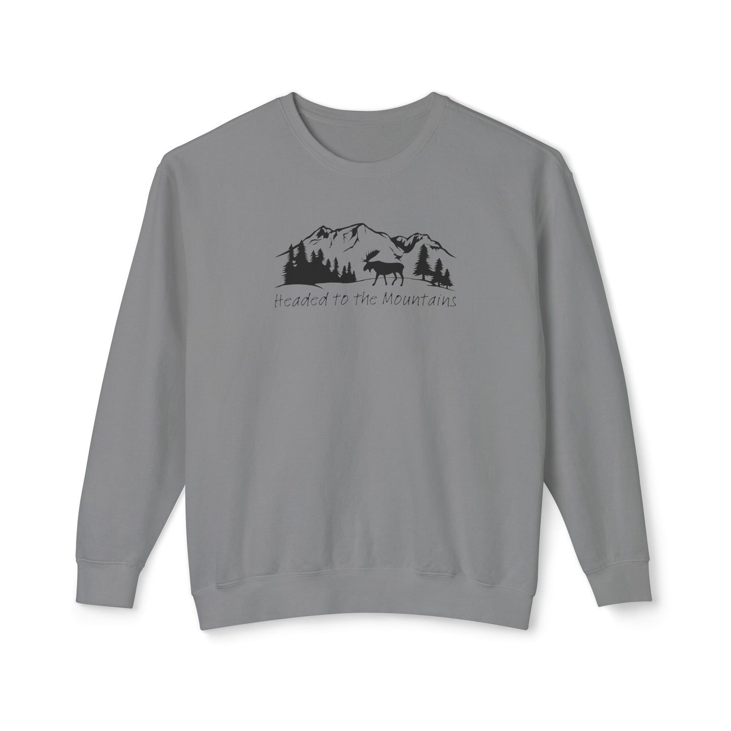 Headed to the Mountains Comfort Colors Sweatshirt
