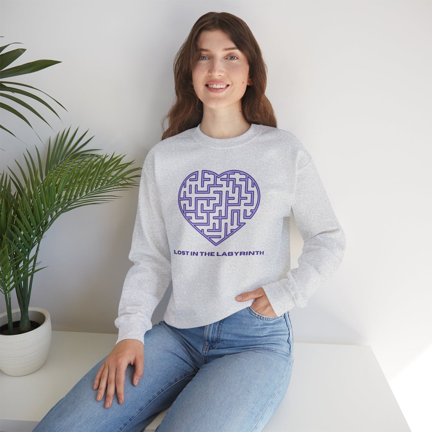 Lost in the Labyrinth Crewneck Sweatshirt
