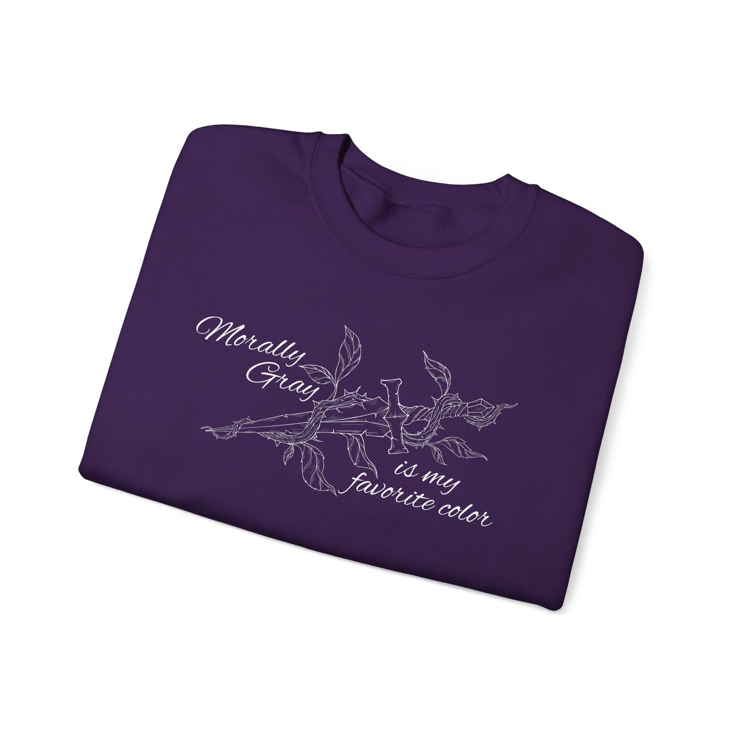 Morally Gray is My Favorite Color Crewneck Sweatshirt