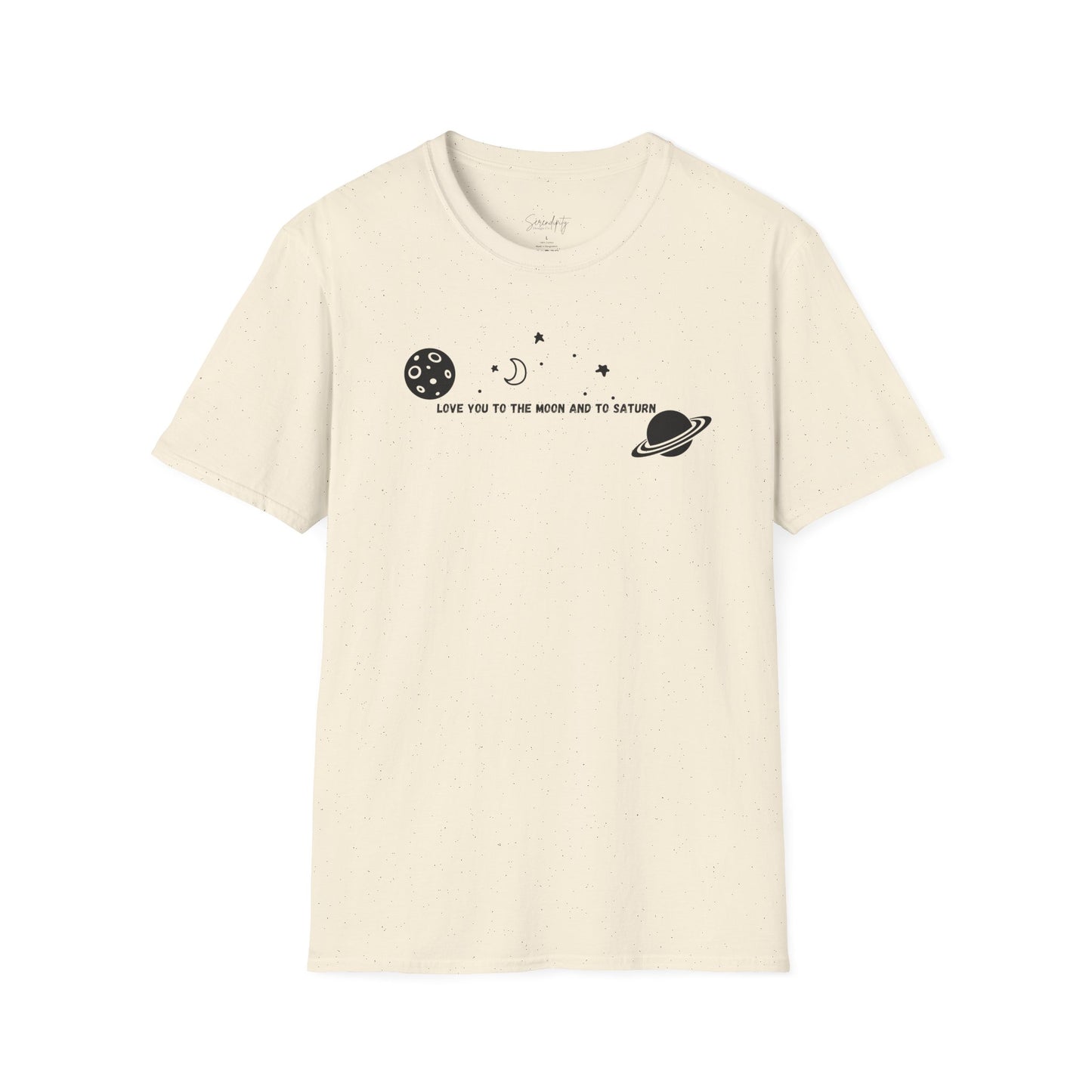 Love You to the Moon and to Saturn Soft Style Tee