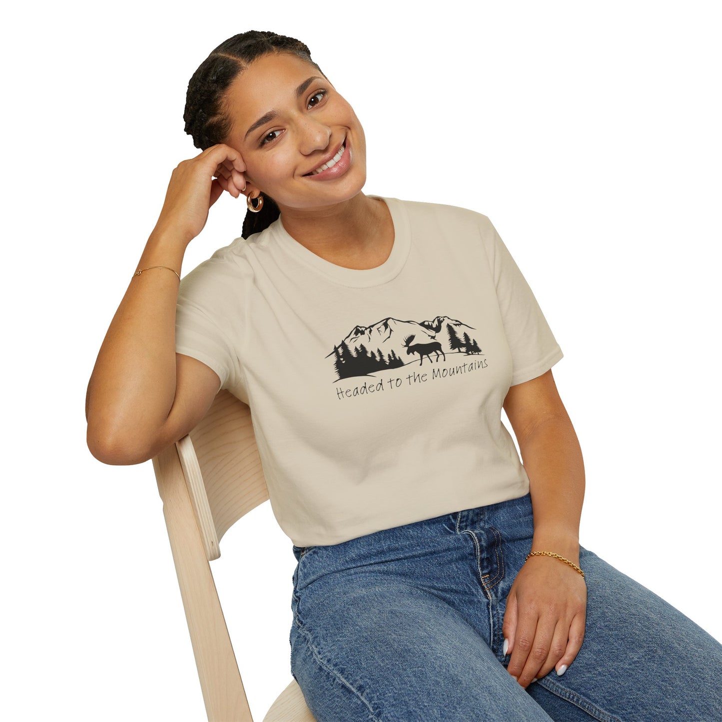 Headed to the Mountains Soft Style Tee