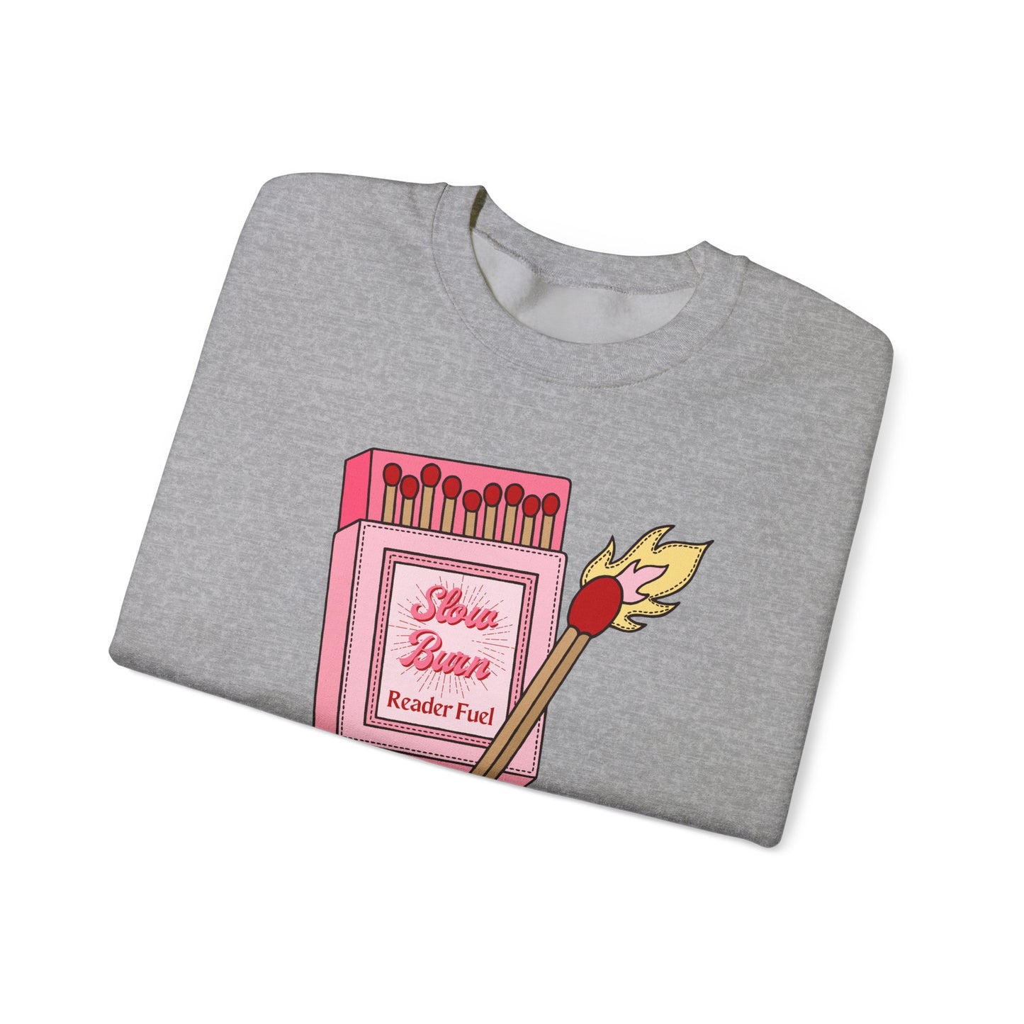 Slow Burn Matches Crewneck Sweatshirt