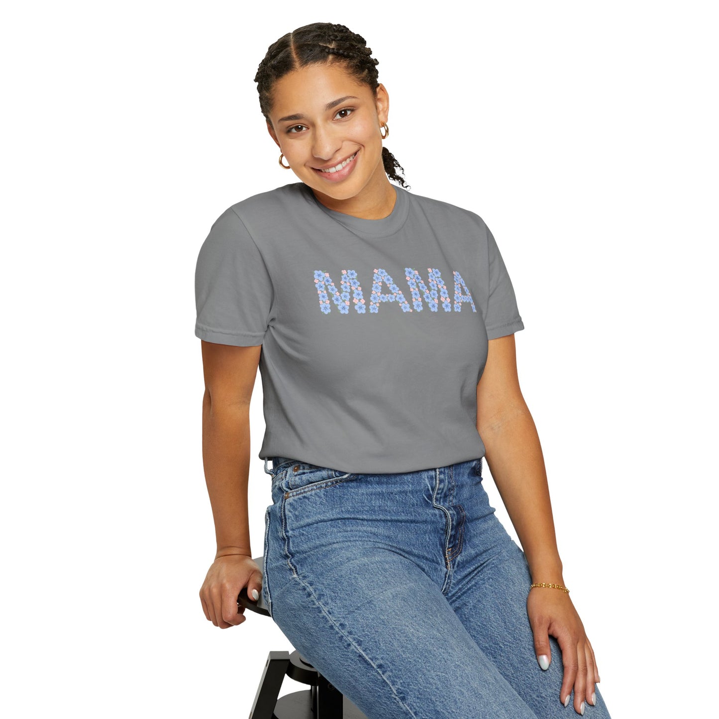 Mama Floral Comfort Colors Tee