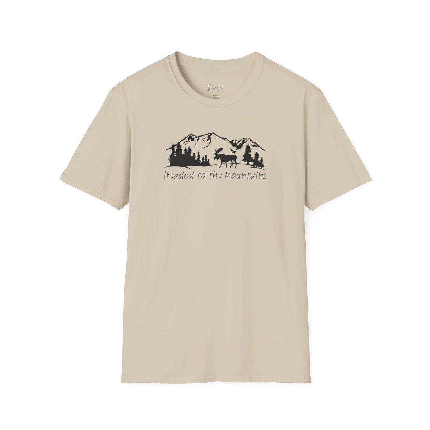 Headed to the Mountains Soft Style Tee