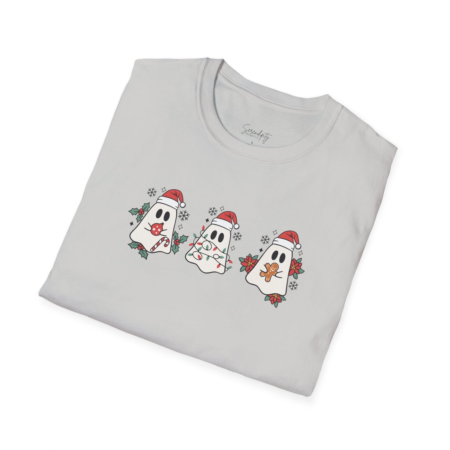 Christmas Ghosties Soft Style Tee