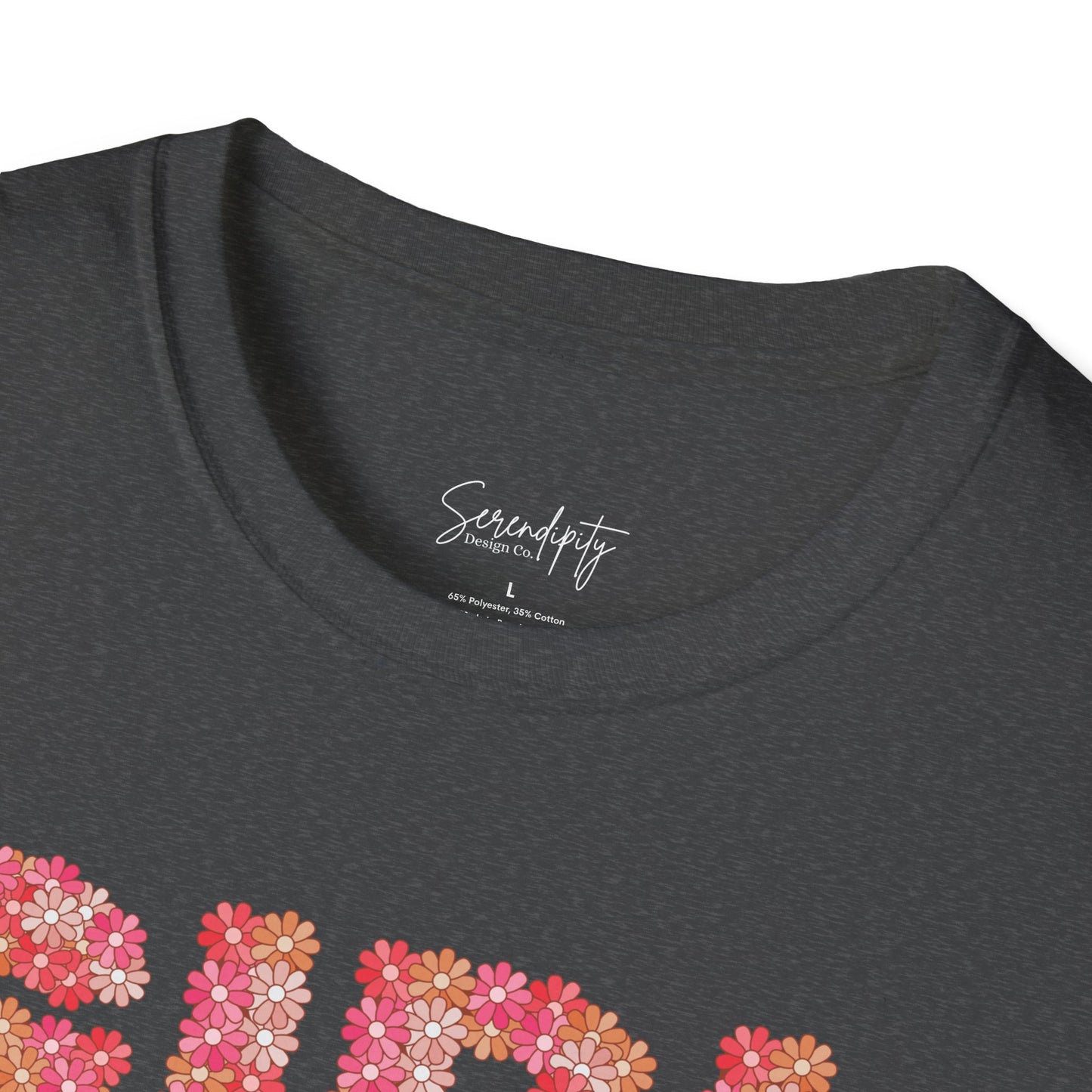 Girl Mama Retro Floral Soft Style Tee