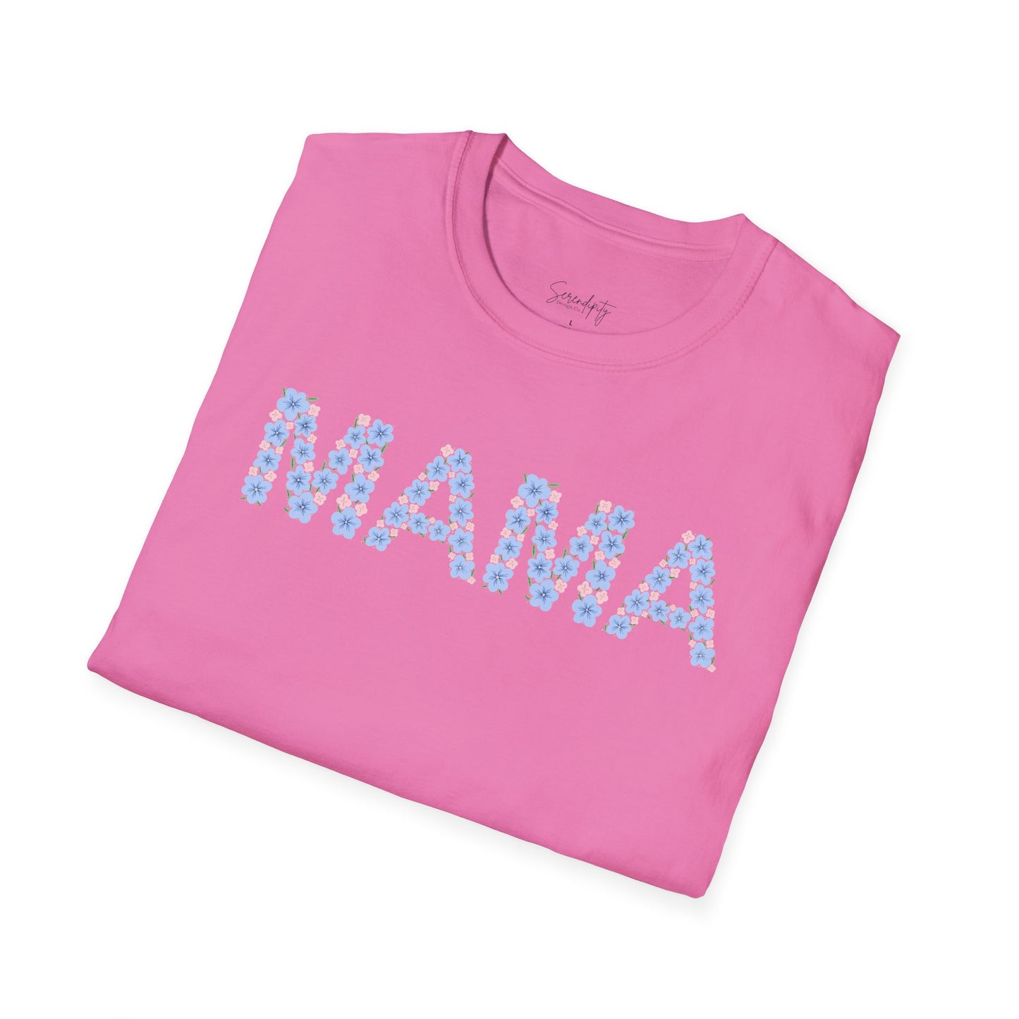 Mama Floral Soft Style Tee