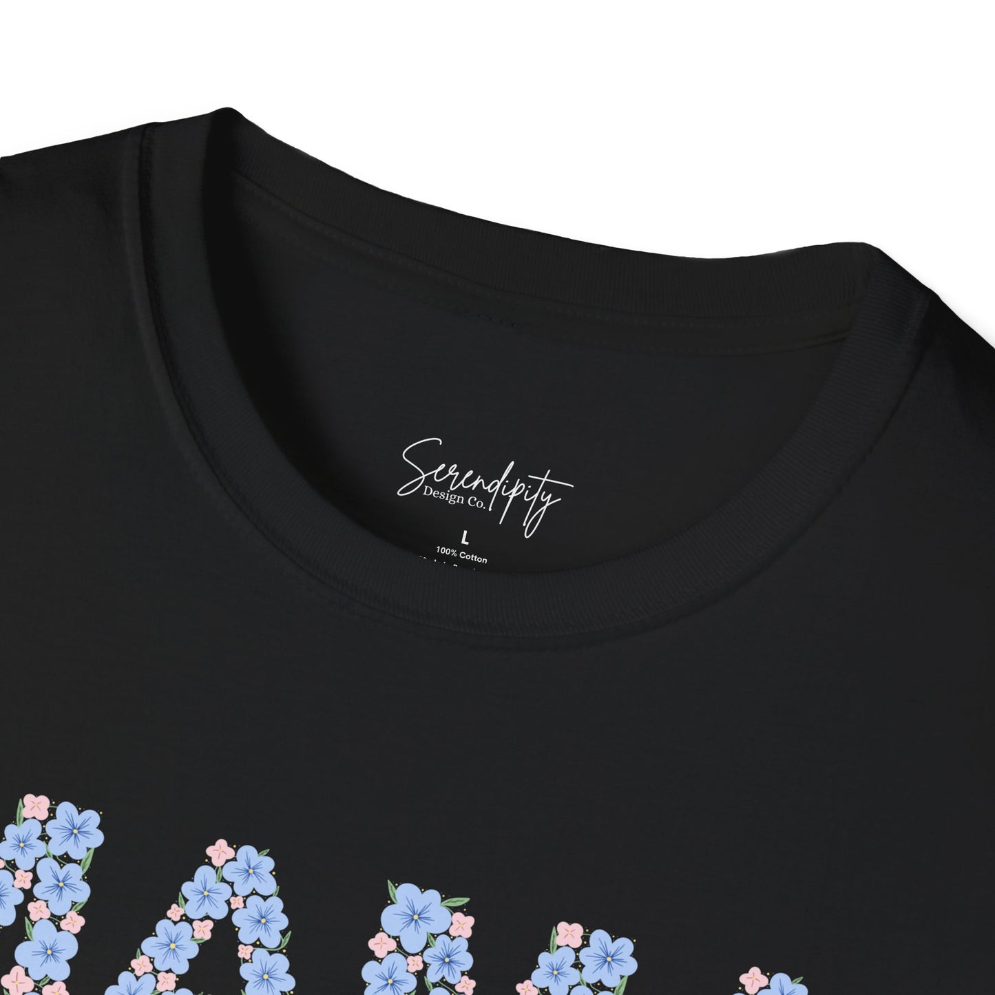 Mama Floral Soft Style Tee