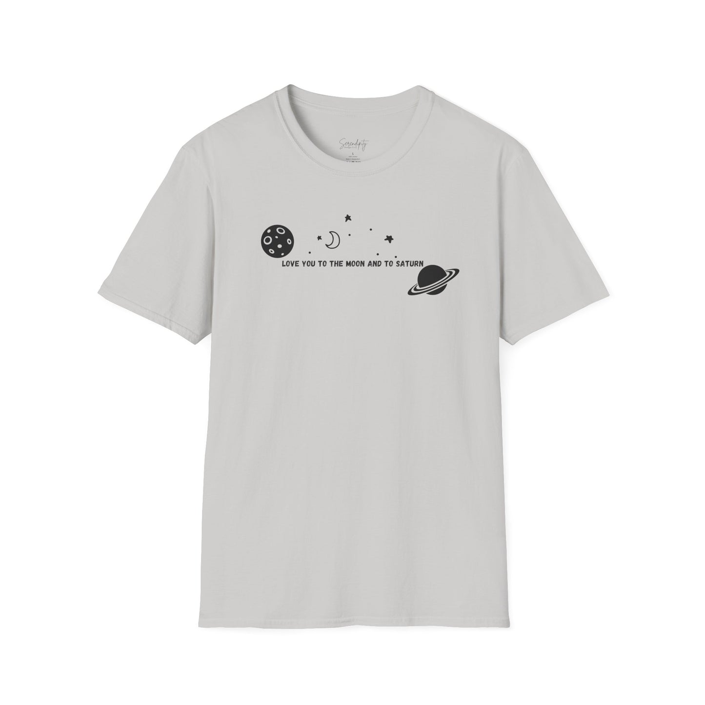 Love You to the Moon and to Saturn Soft Style Tee