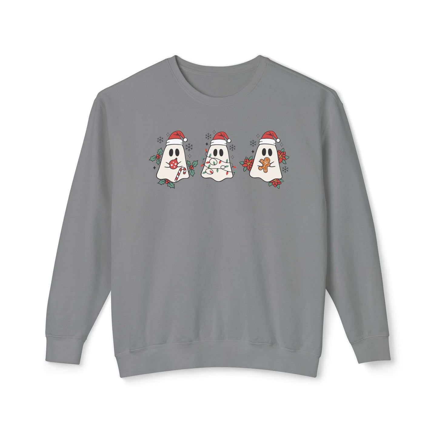 Christmas Ghosties Comfort Colors Sweatshirt