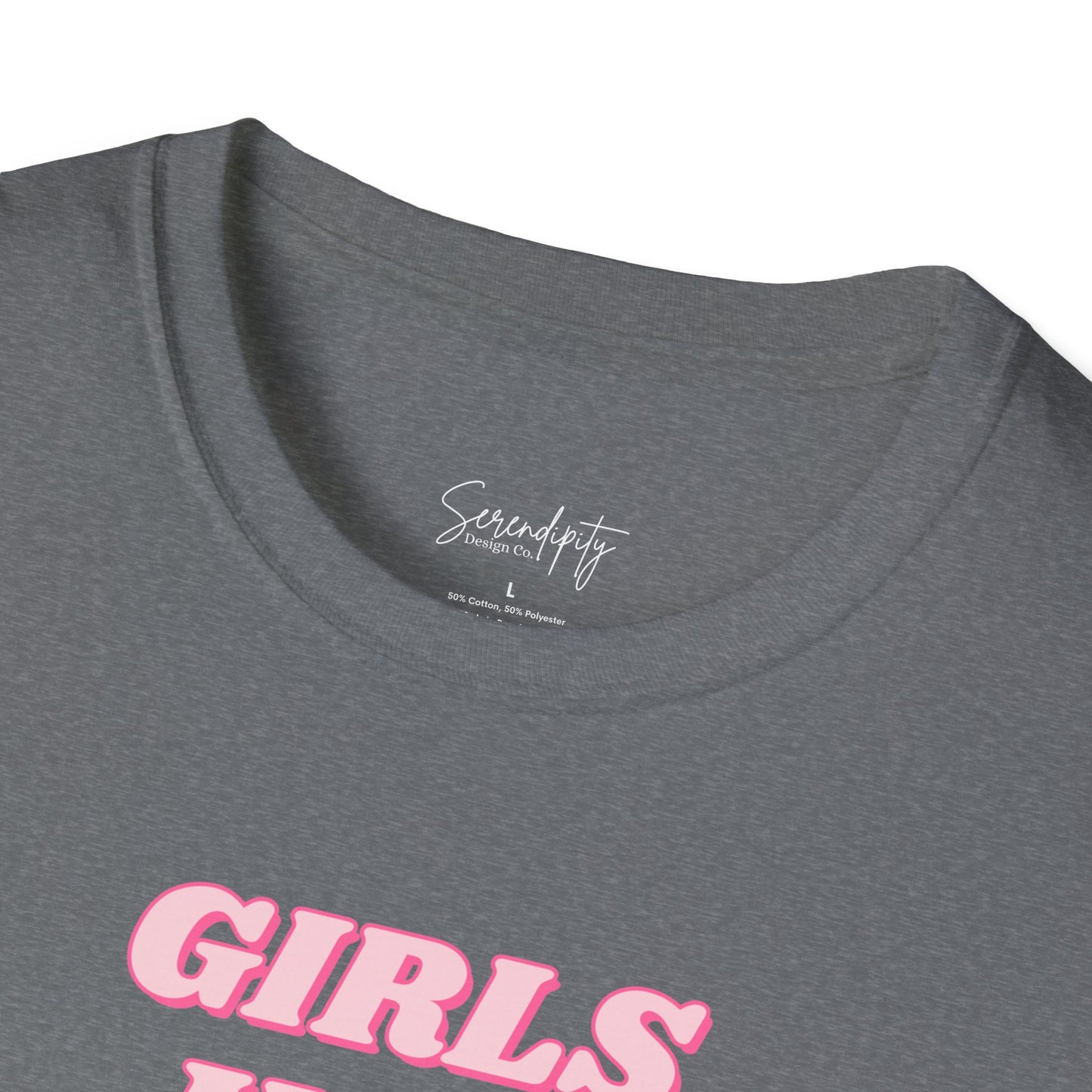 Girls Just Wanna Have Dogs Soft Style Tee