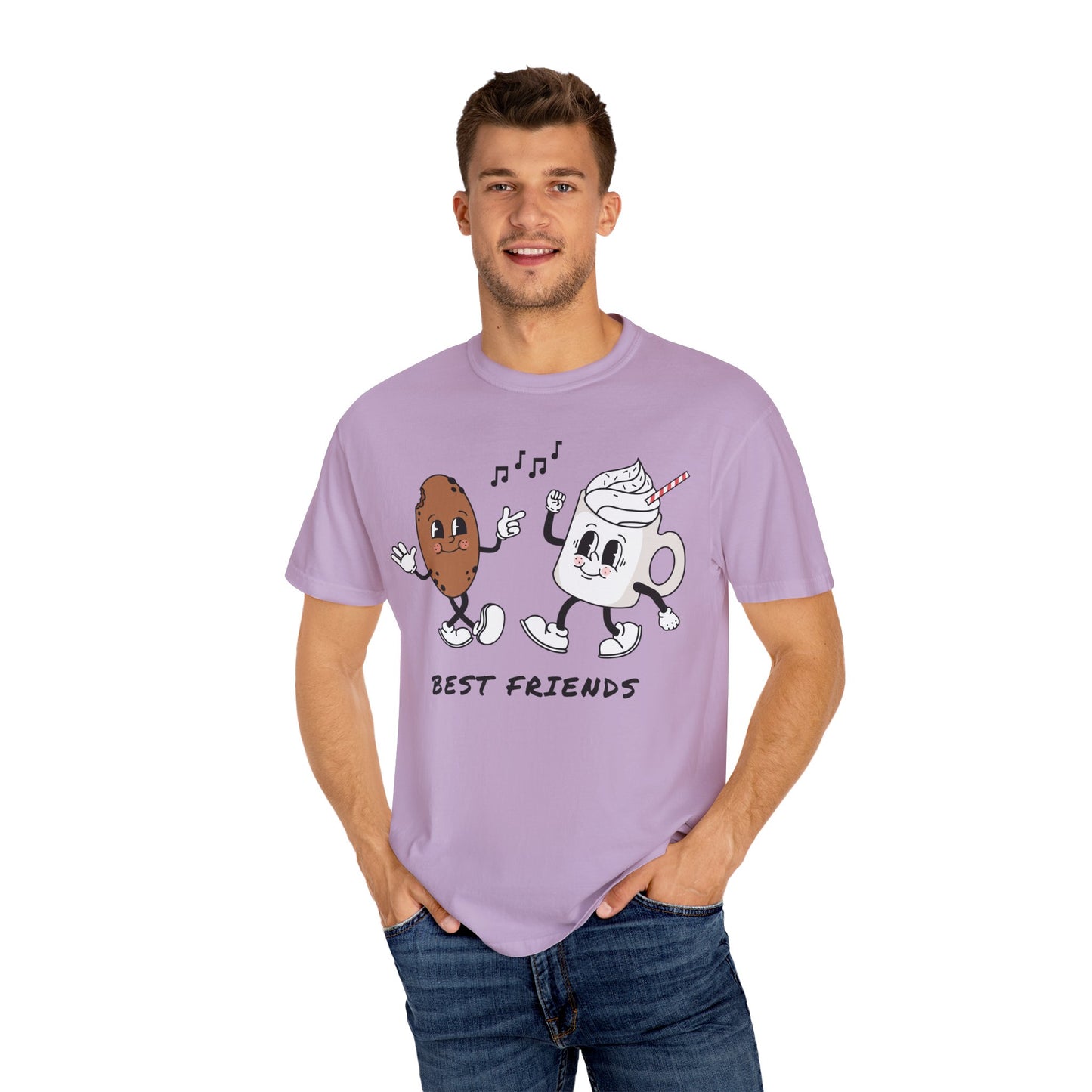Cookies & Milk Best Friends Comfort Colors Tee