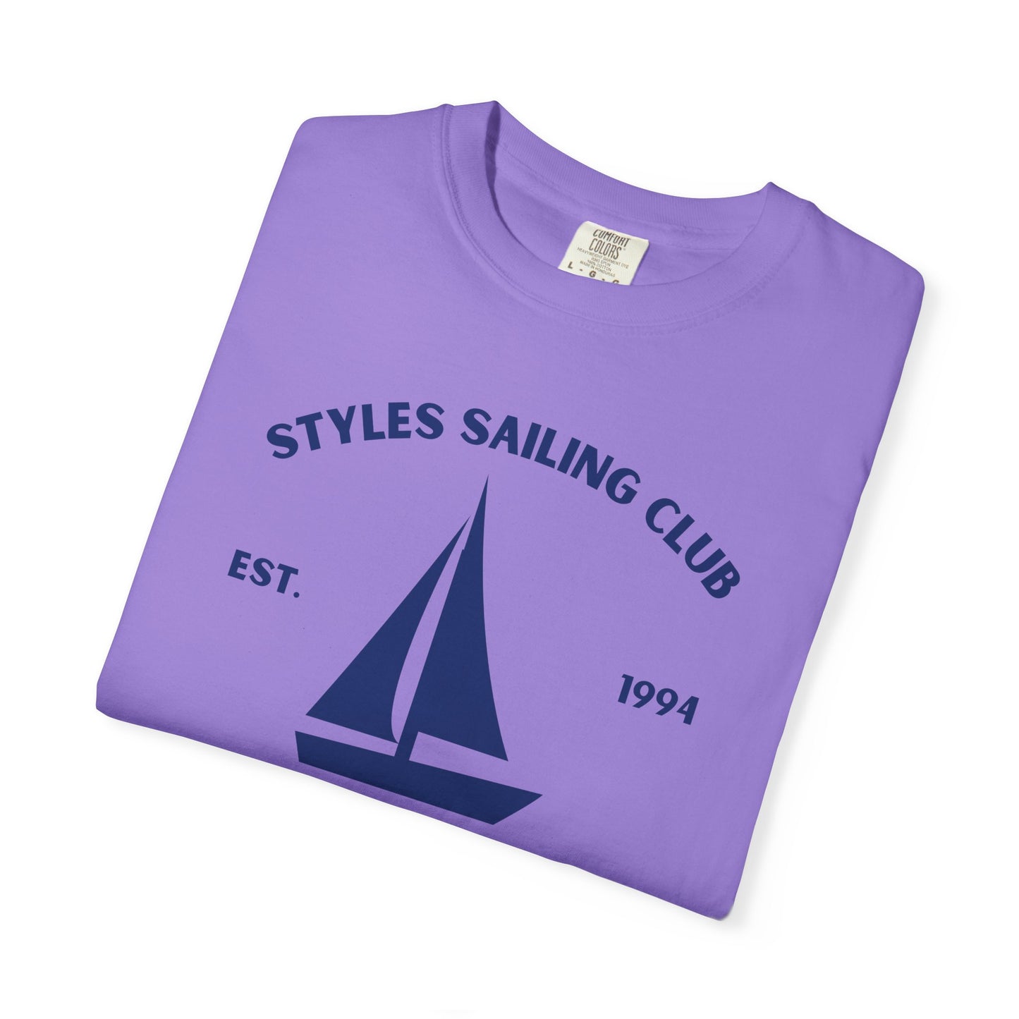 Styles Sailing Club Comfort Colors Tee