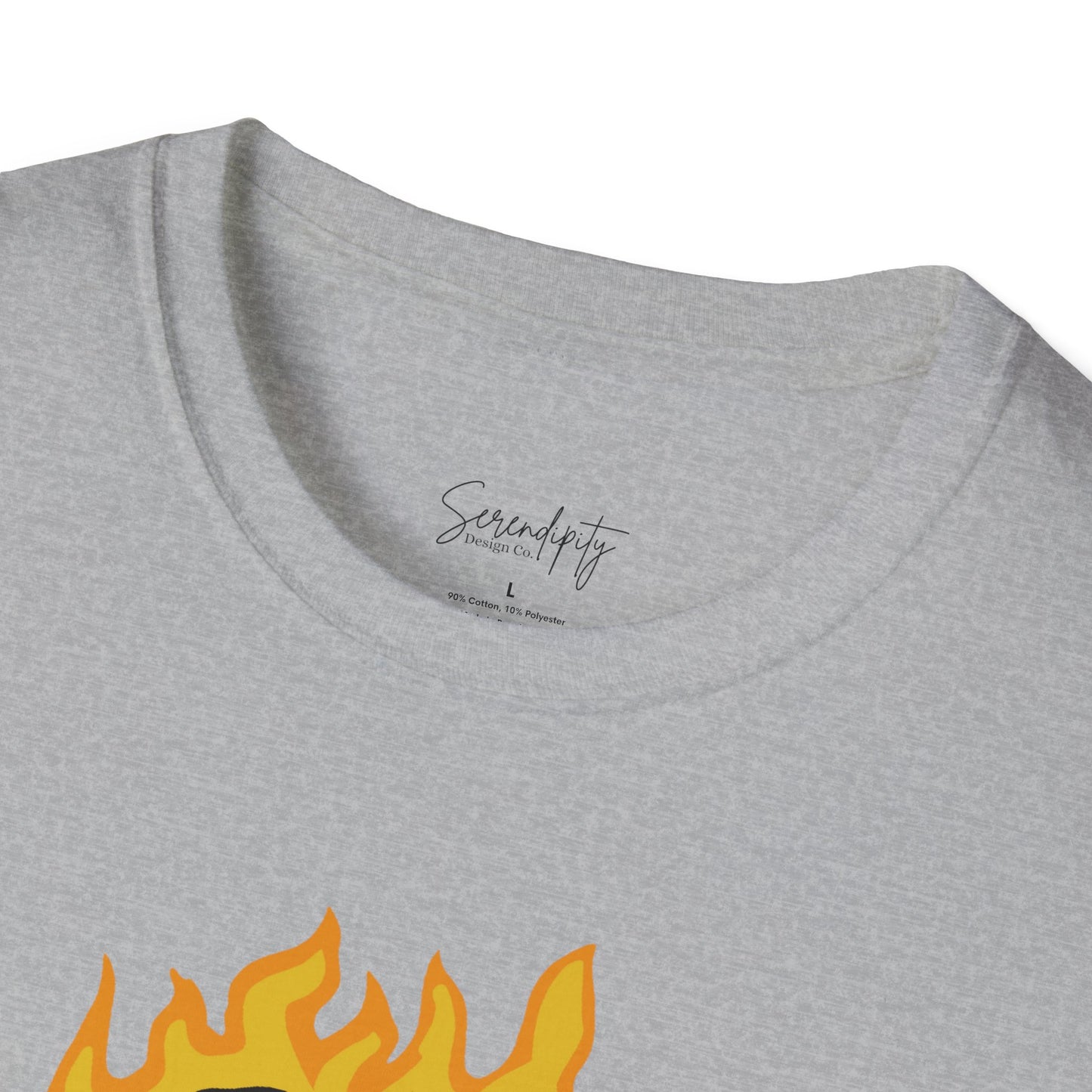 Clothes Over Bros Flaming Heart Soft Style Tee