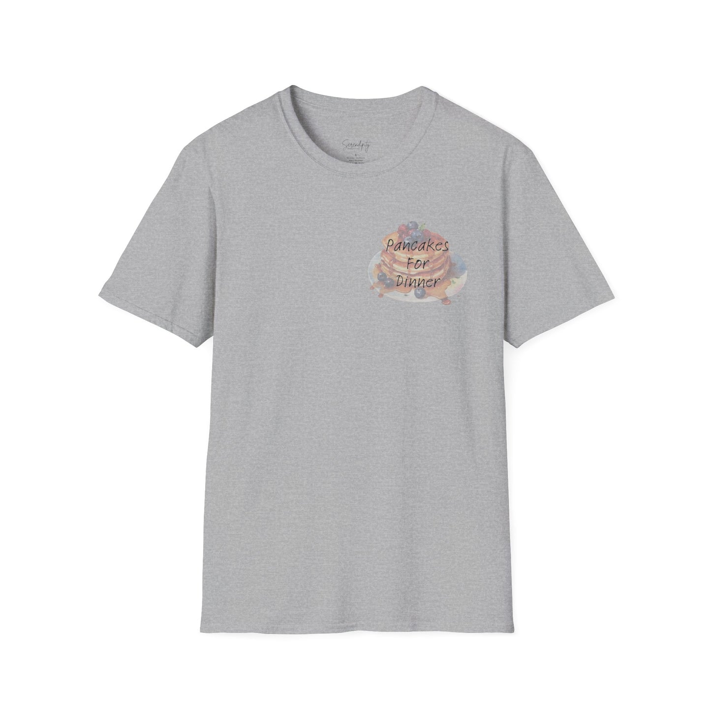 Pancakes for Dinner Soft Style Tee