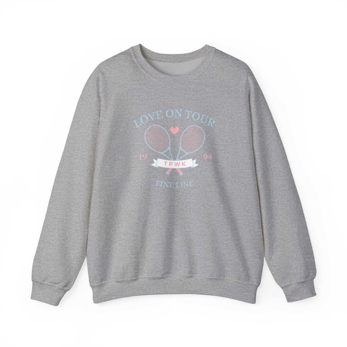 Fine Line Tennis Club Unisex Crewneck