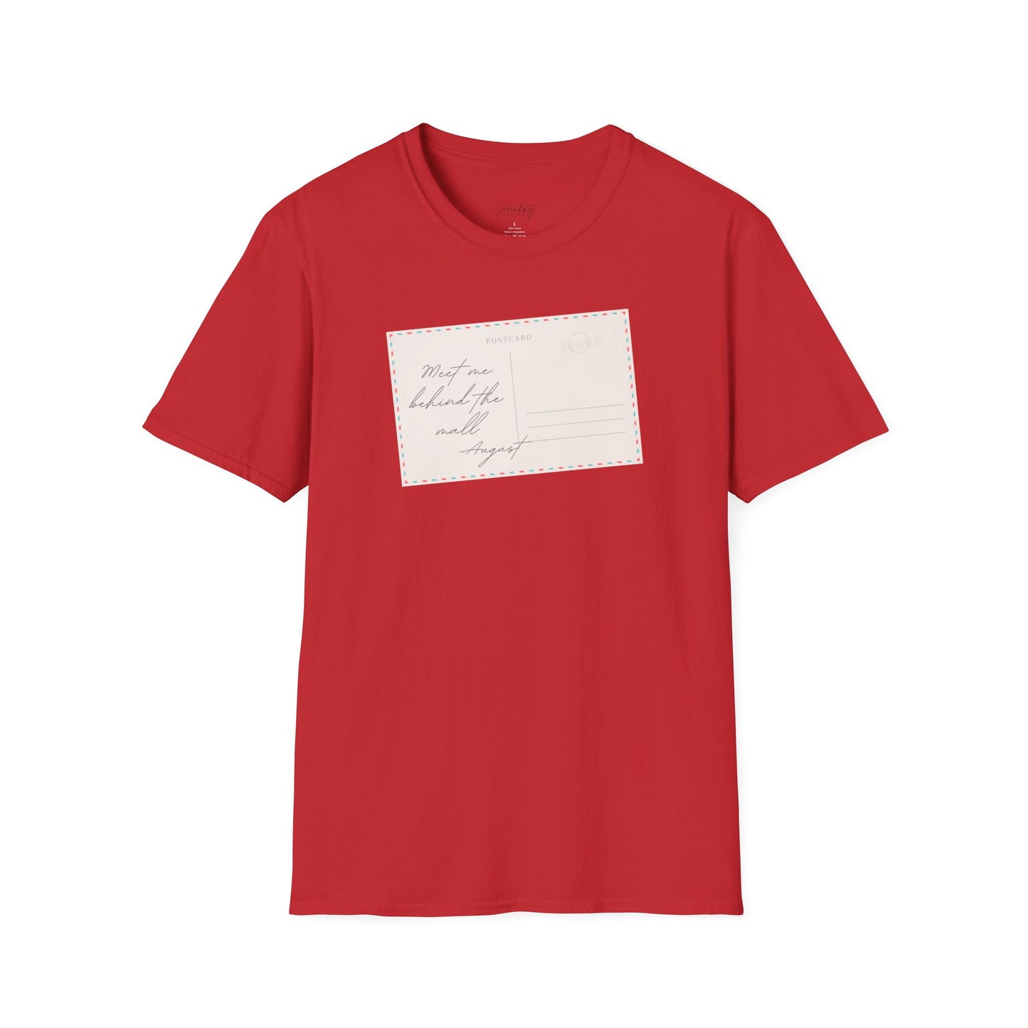 August Postcard Soft Style Tee