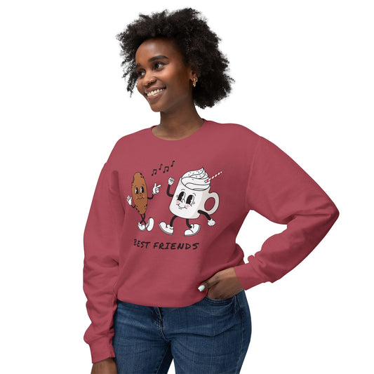 Milk & Cookies Best Friends Comfort Colors Sweatshirt
