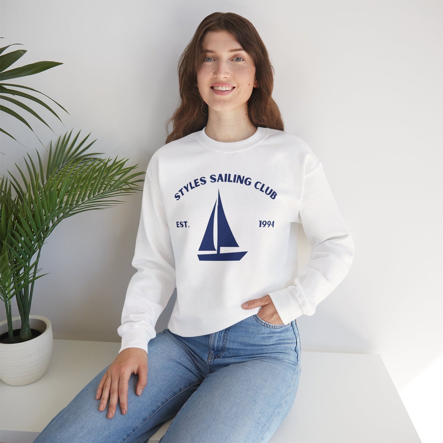 Styles Sailing Club Crewneck Sweatshirt