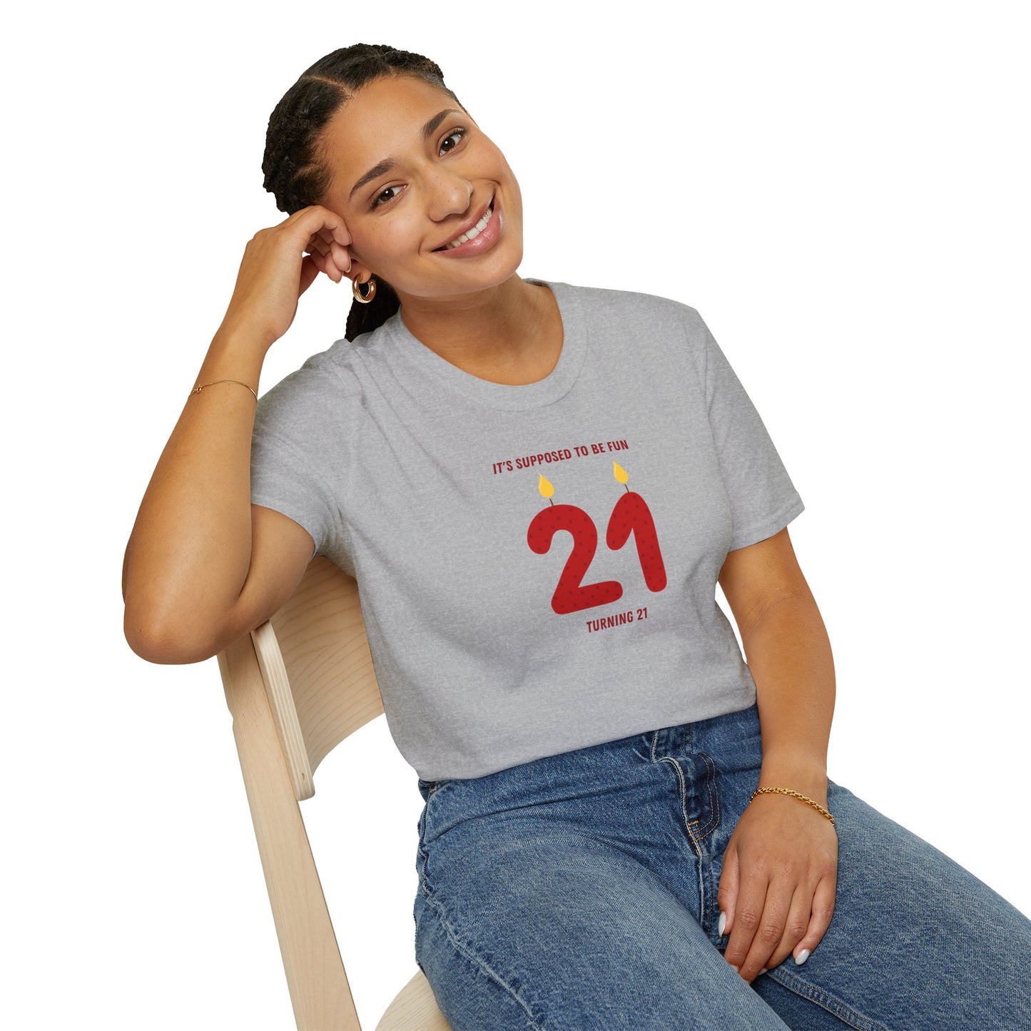Turning 21 Soft Style Tee