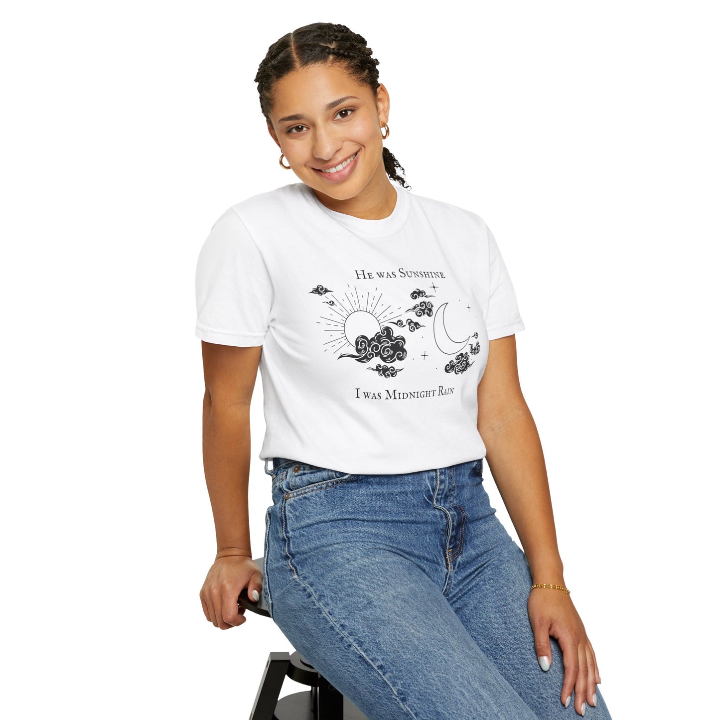 Midnight Rain Comfort Colors Tee