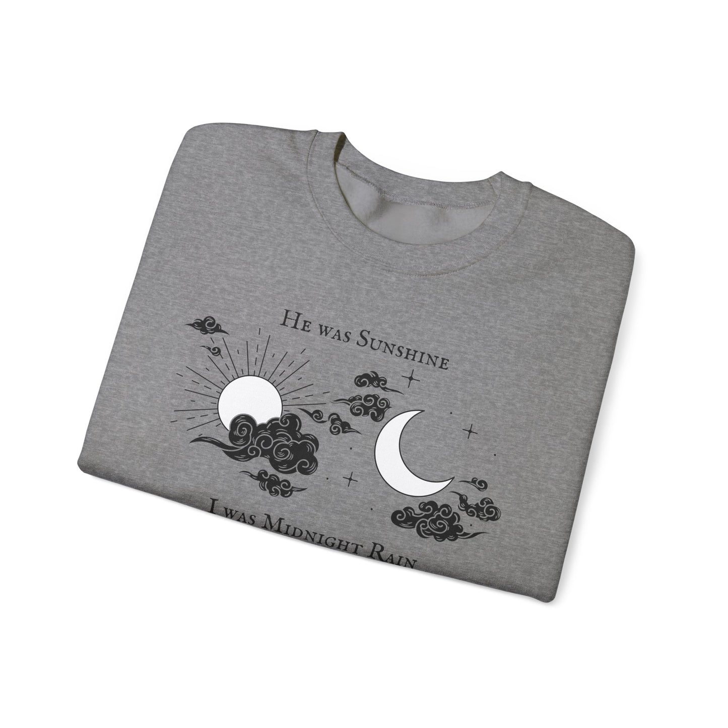 Midnight Rain Crewneck Sweatshirt