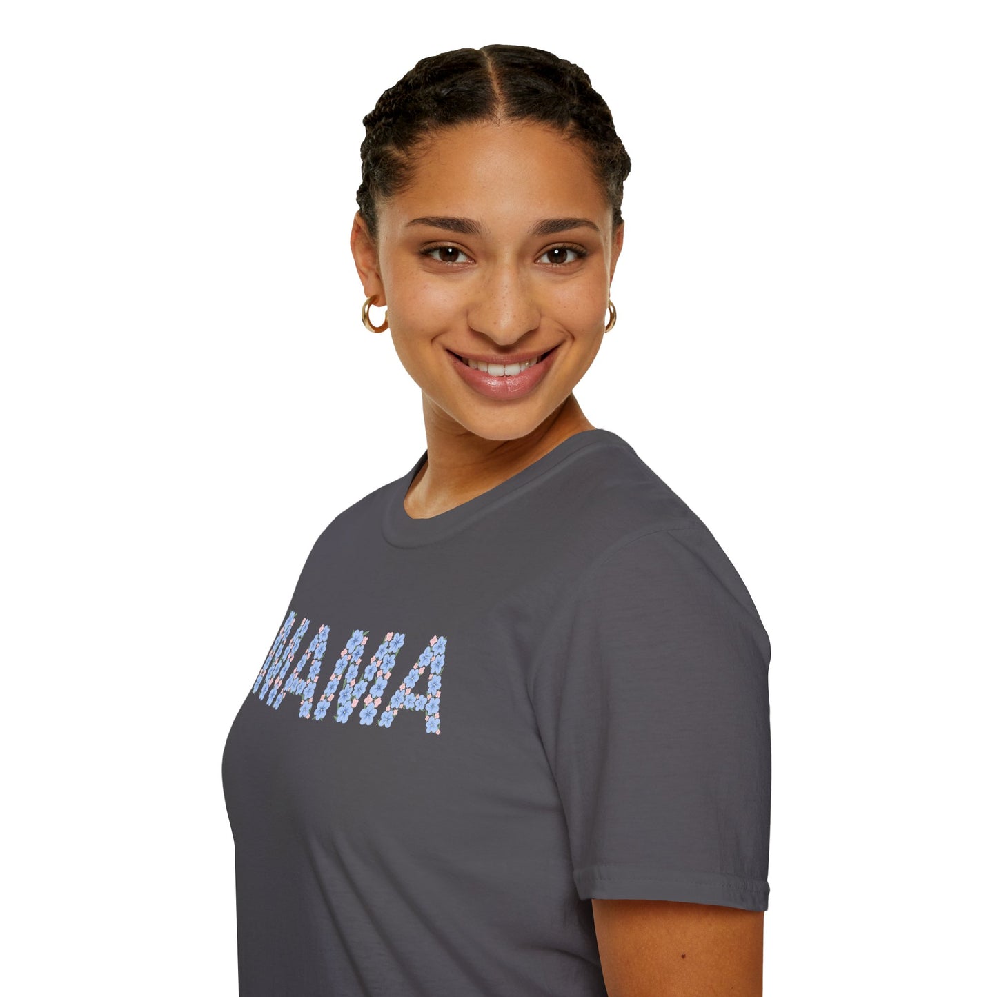 Mama Floral Soft Style Tee