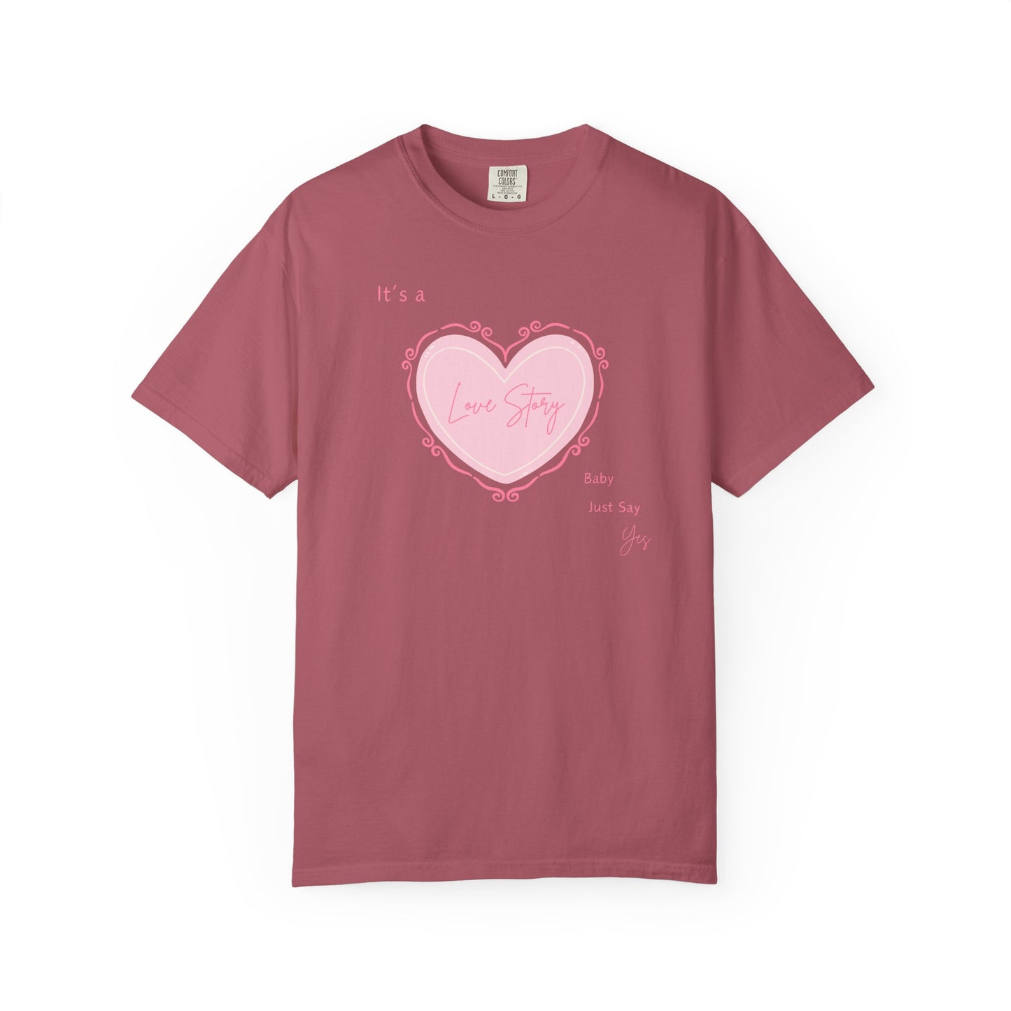 Love Story Coquette Comfort Colors Tee