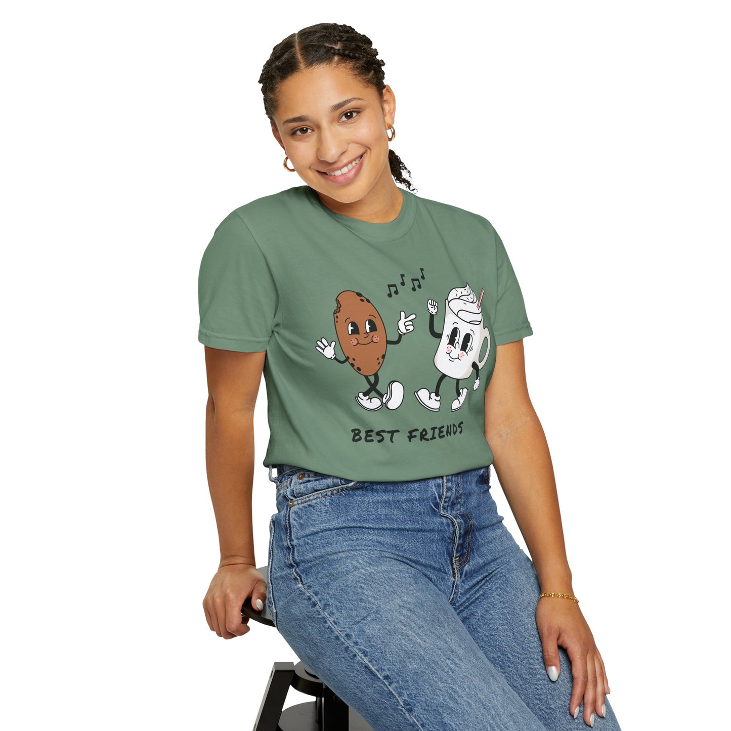 Cookies & Milk Best Friends Comfort Colors Tee