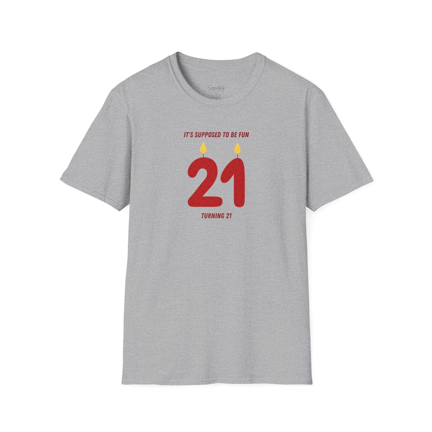 Turning 21 Soft Style Tee