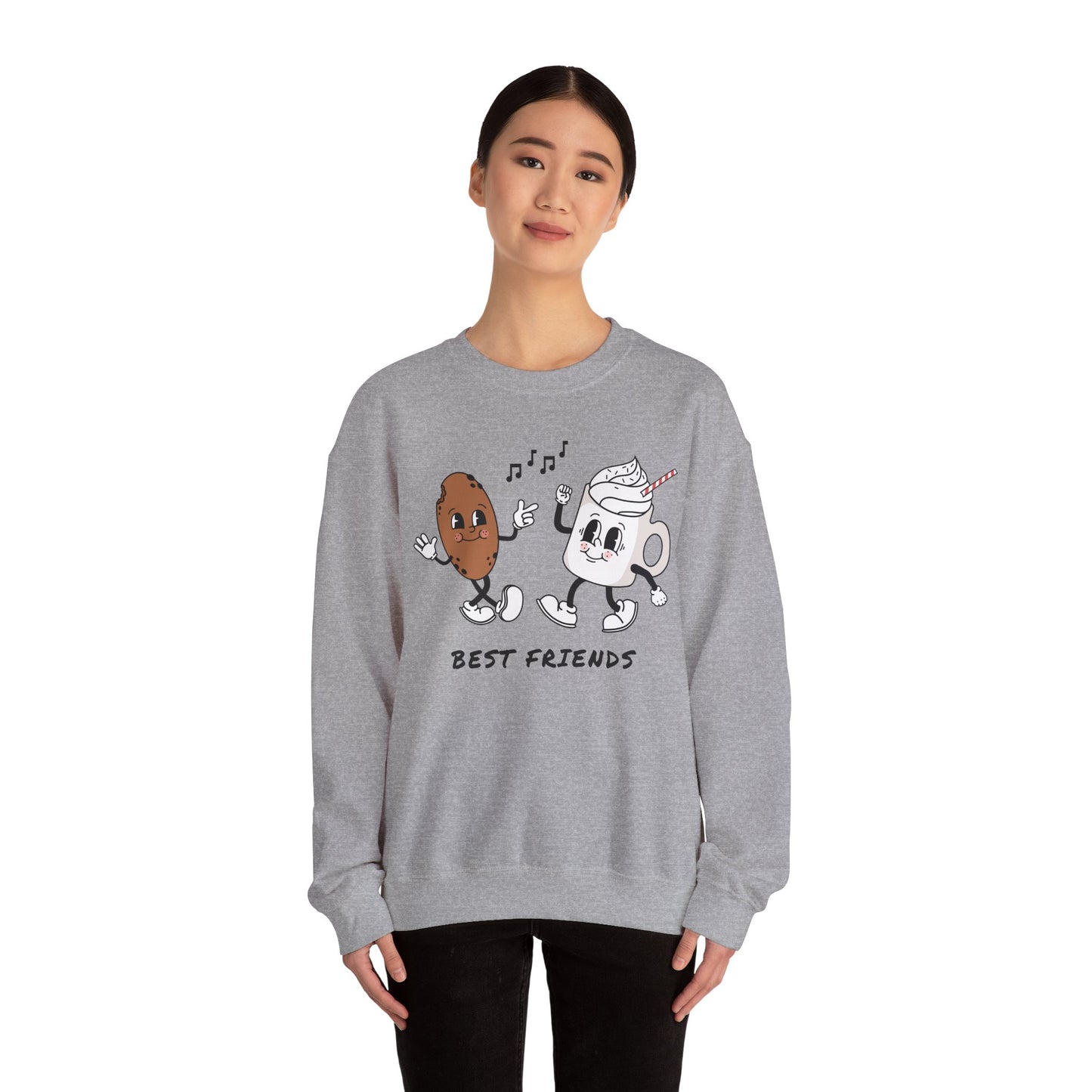 Milk & Cookies Best Friends Crewneck Sweatshirt
