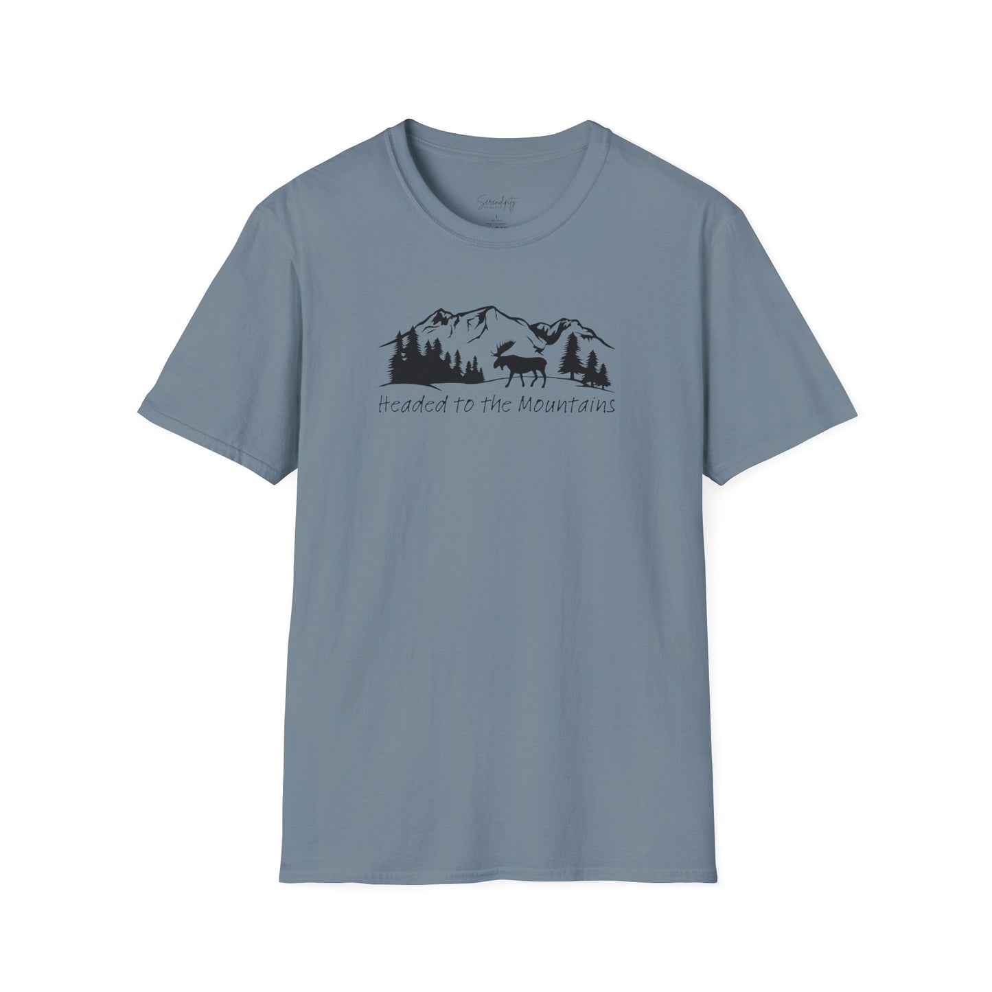 Headed to the Mountains Soft Style Tee