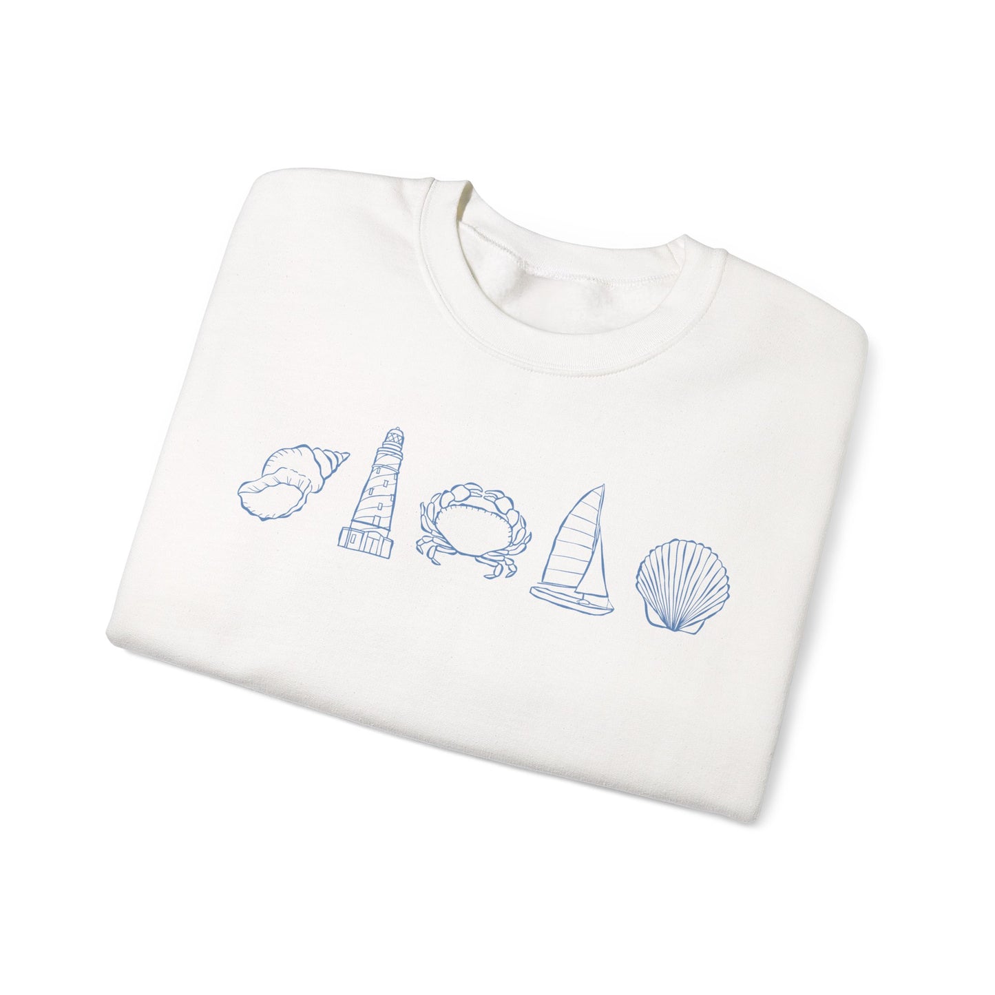New England Aesthetic Crewneck Sweatshirt
