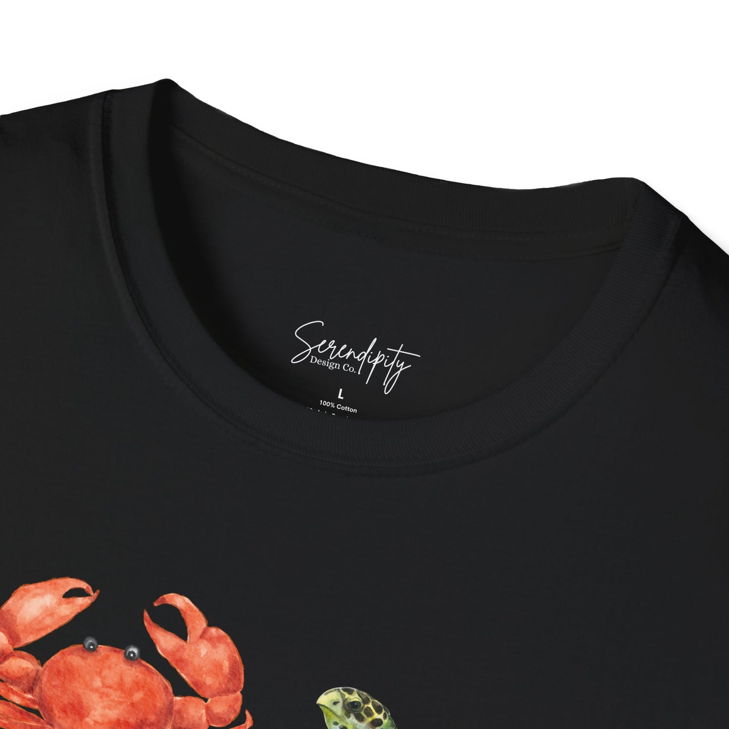 Ocean Creatures Soft Style Tee