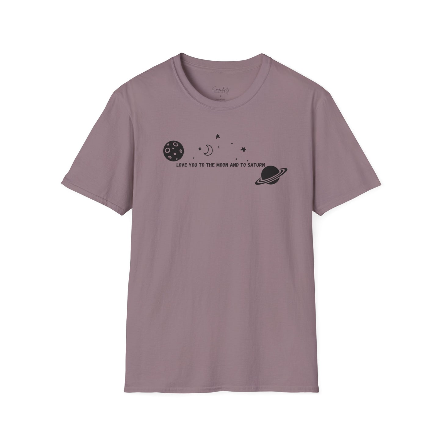 Love You to the Moon and to Saturn Soft Style Tee