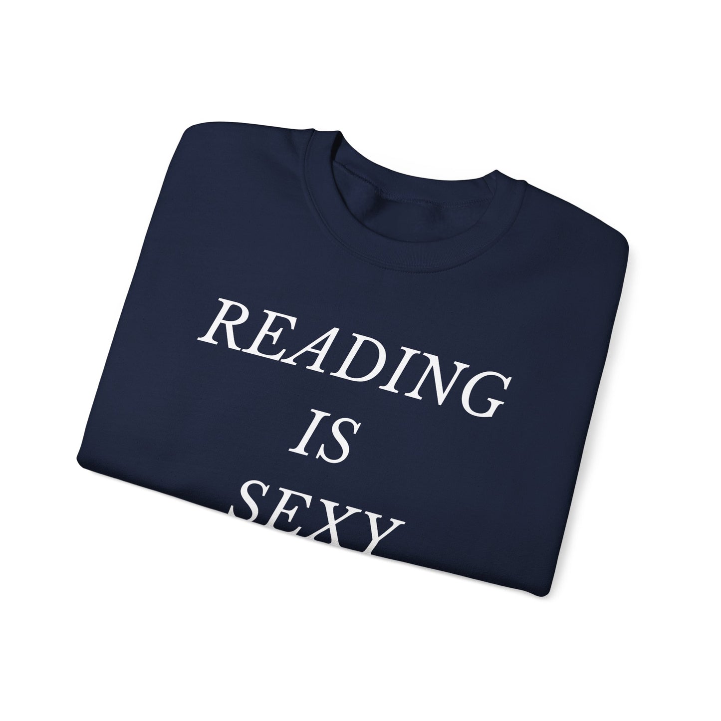 Reading is Sexy Crewneck Sweatshirt