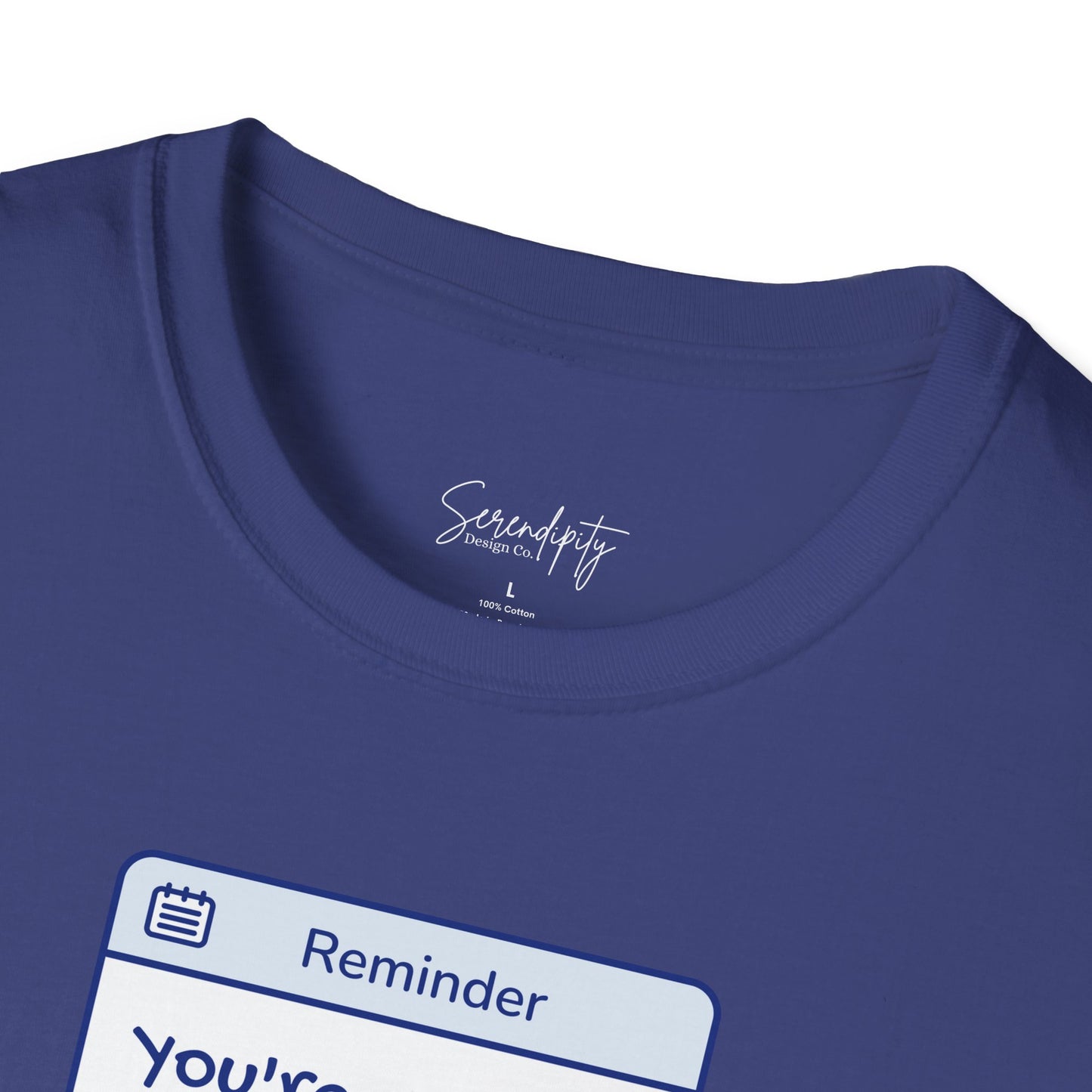 You're On Your Own Kid Reminder Soft Style Tee