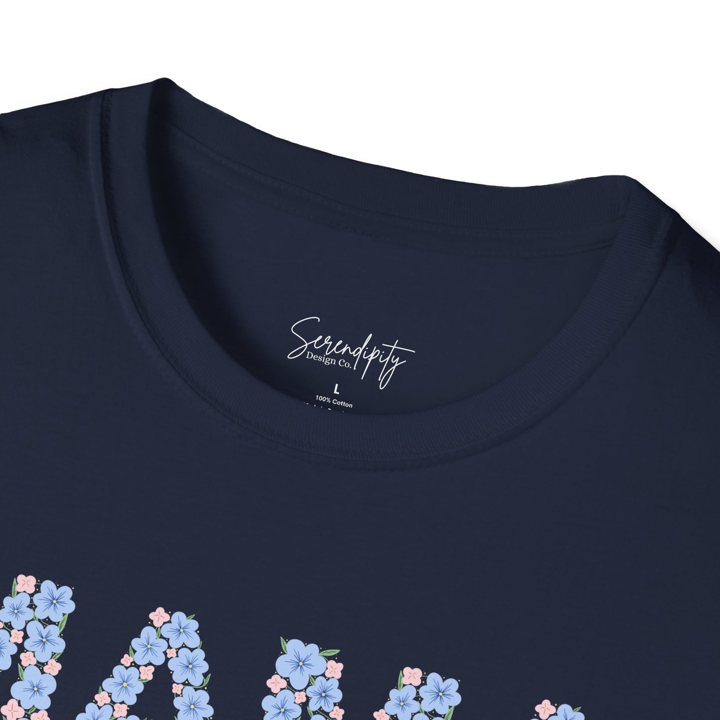 Mama Floral Soft Style Tee