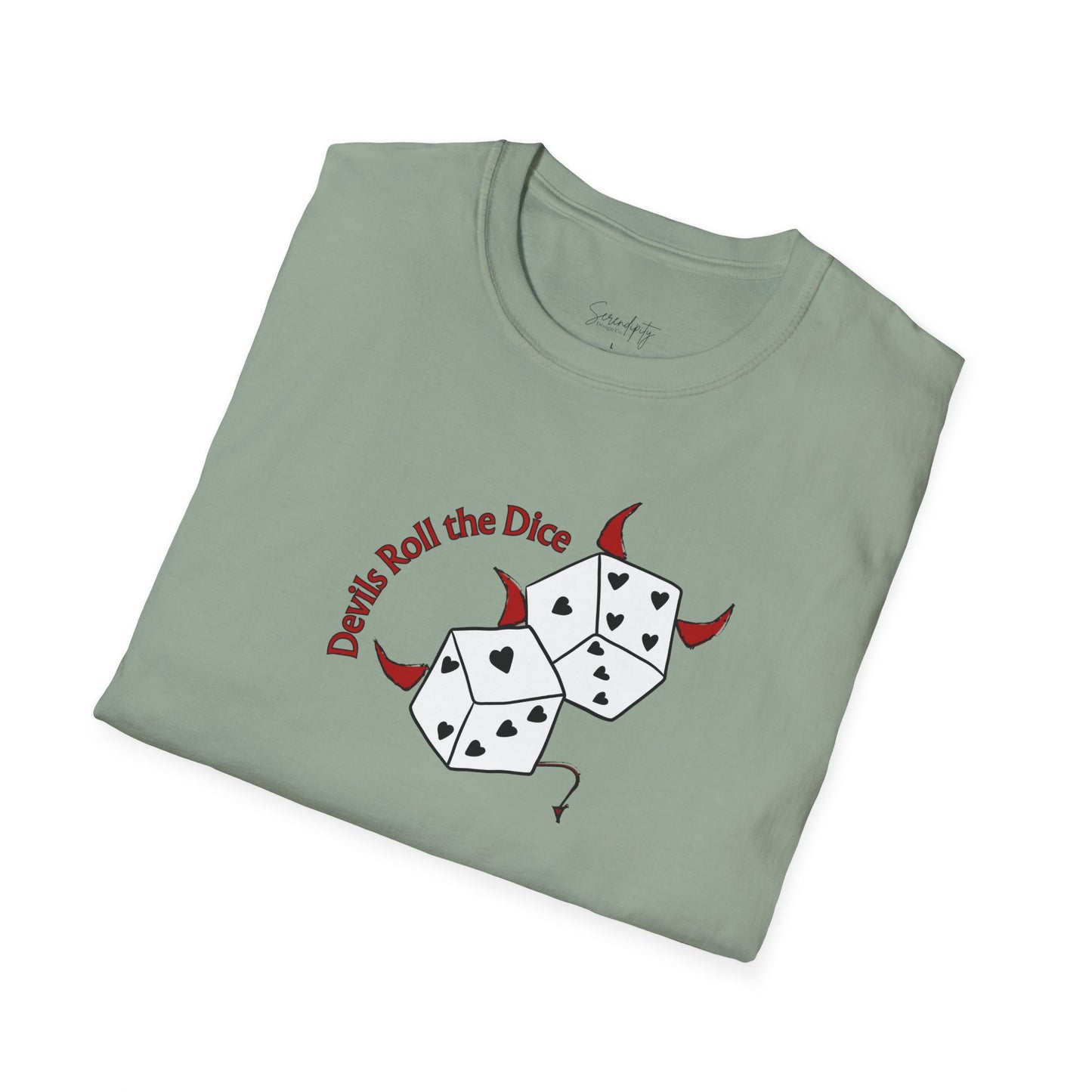 Devils Roll The Dice Soft Style Tee