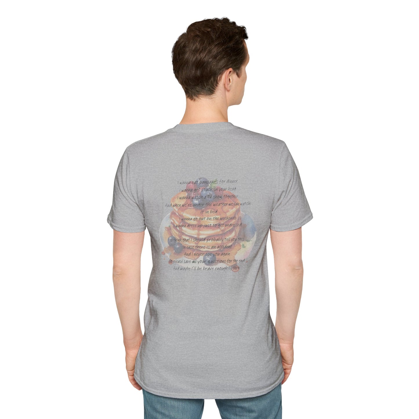 Pancakes for Dinner Soft Style Tee