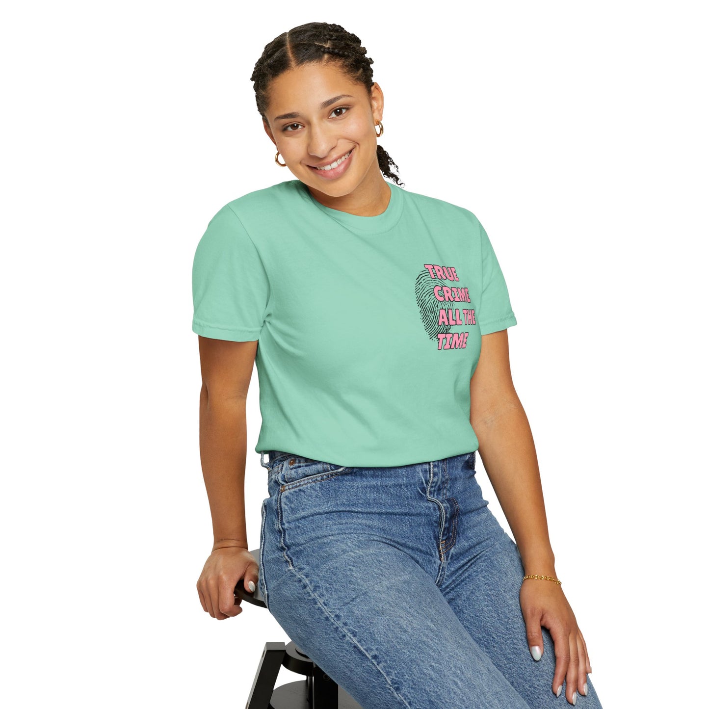 True Crime All The Time Comfort Colors Tee