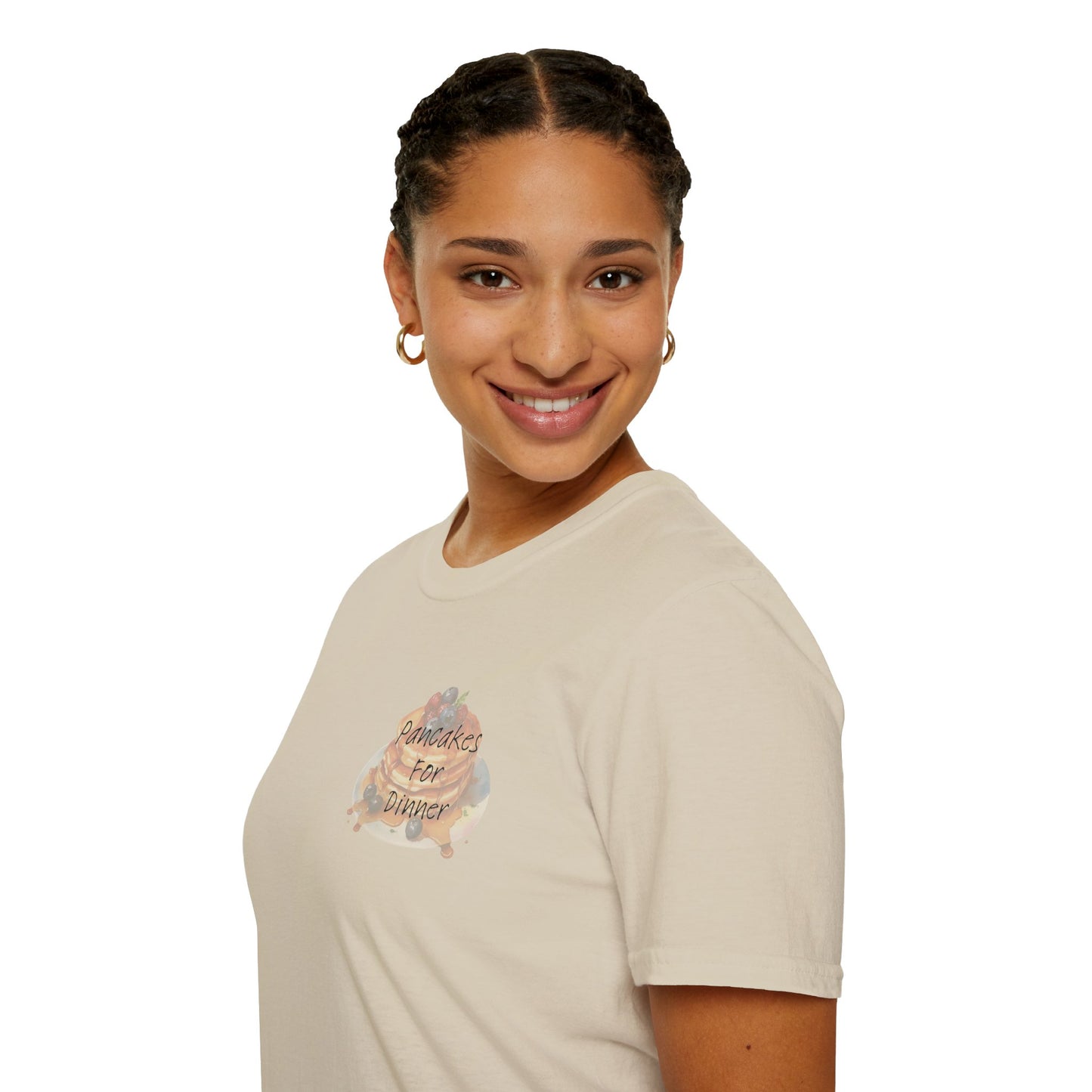 Pancakes for Dinner Soft Style Tee
