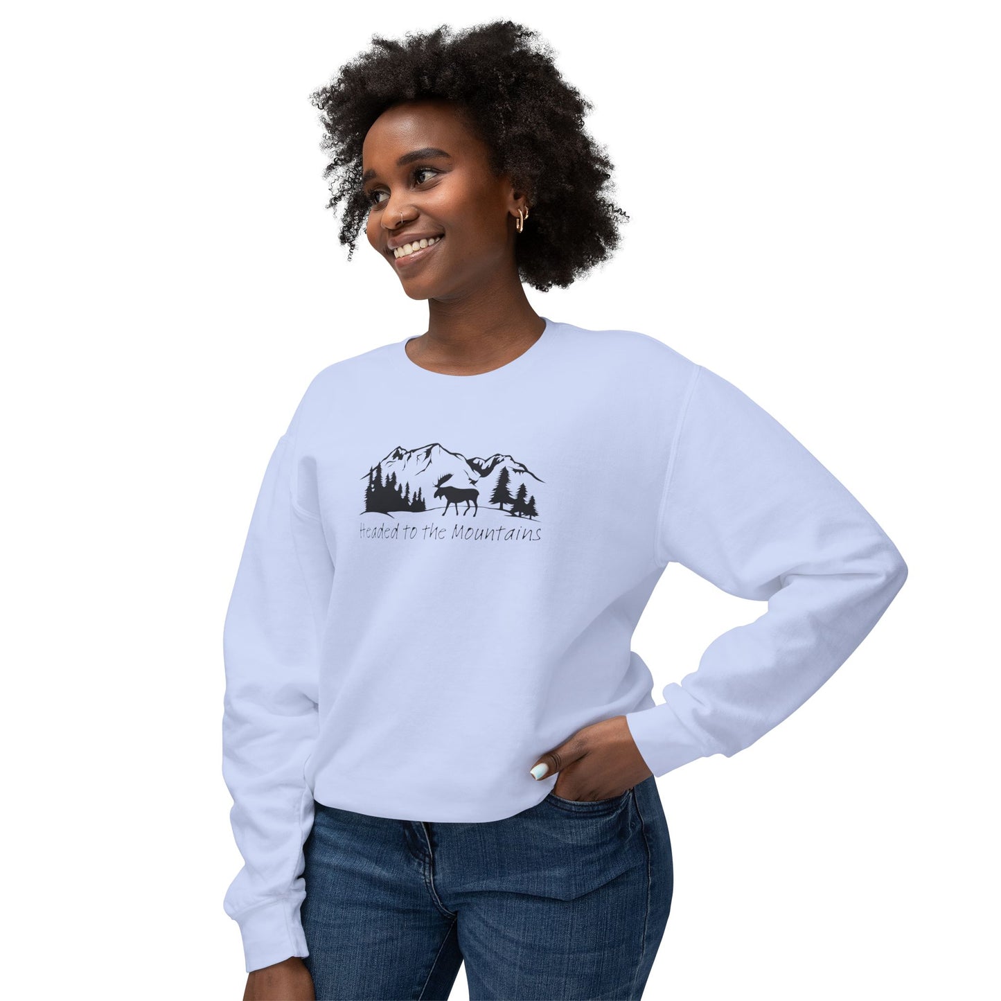 Headed to the Mountains Comfort Colors Sweatshirt