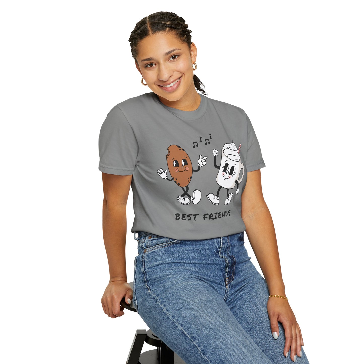 Cookies & Milk Best Friends Comfort Colors Tee