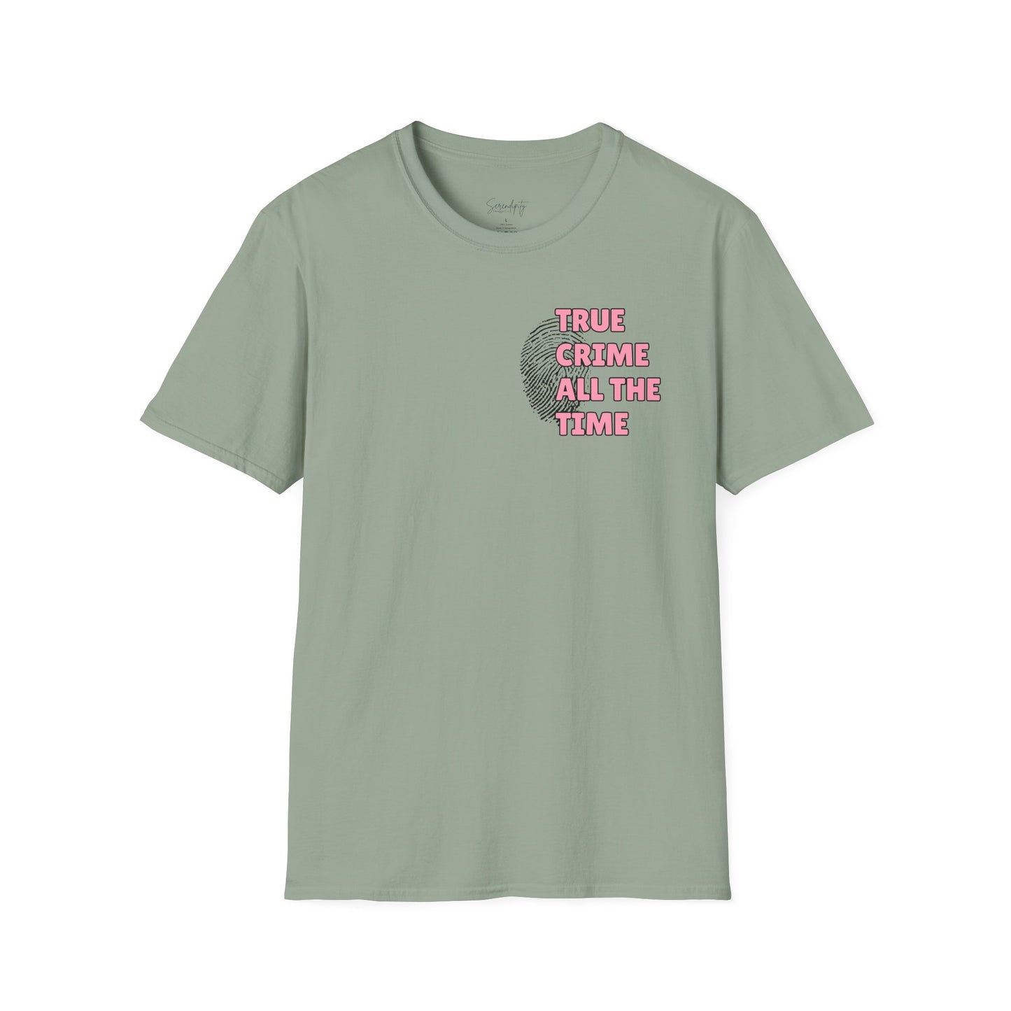 True Crime All The Time Soft Style Tee