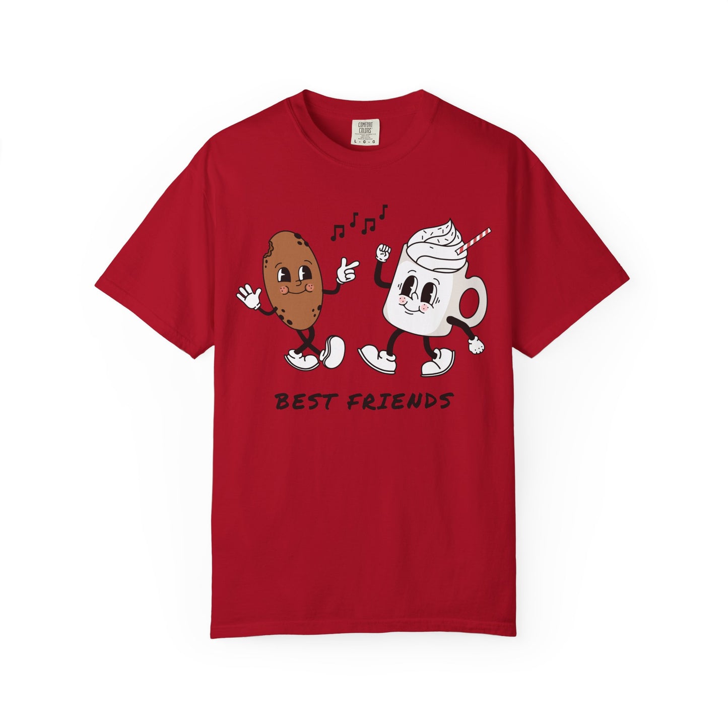 Cookies & Milk Best Friends Comfort Colors Tee