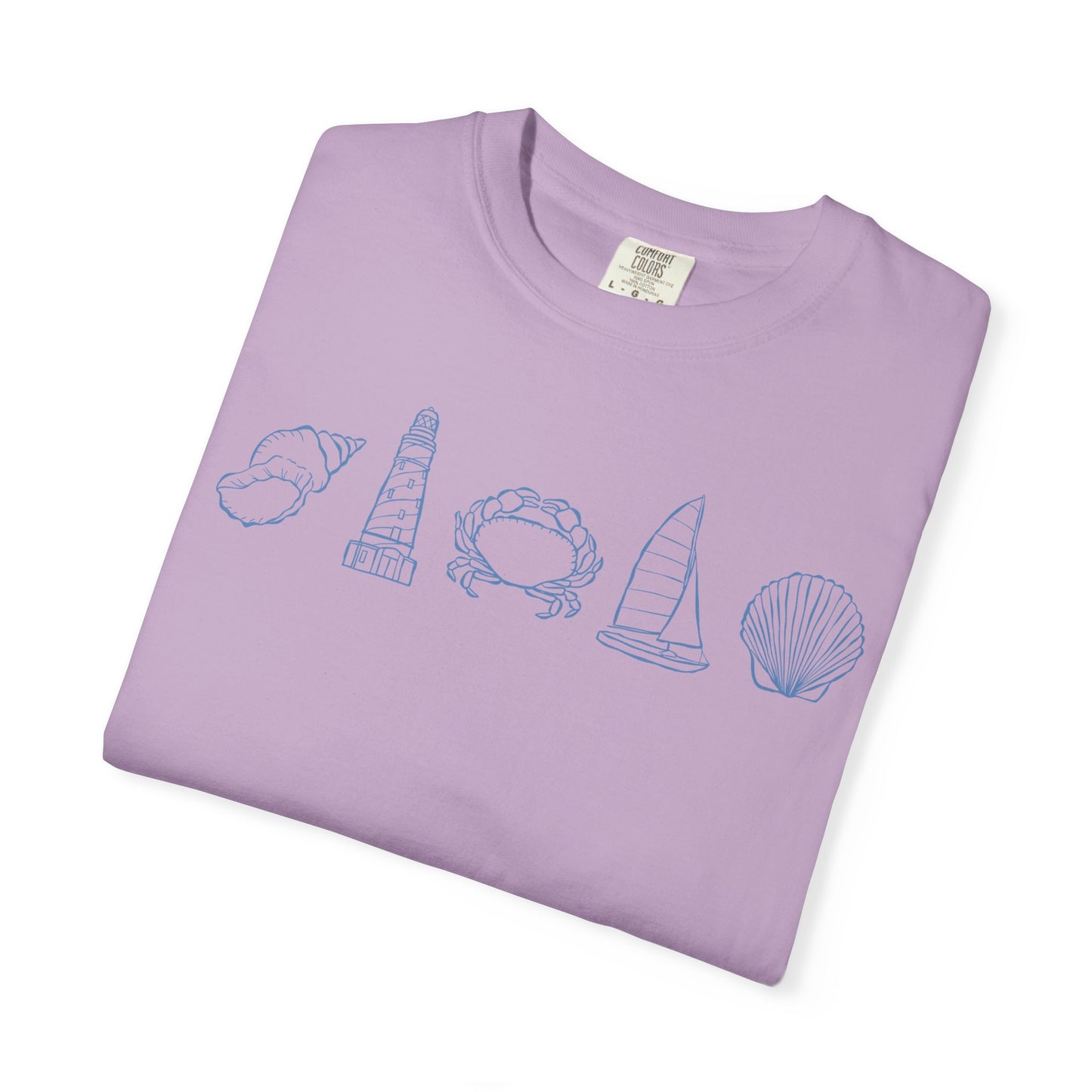New England Aesthetic Comfort Colors Tee