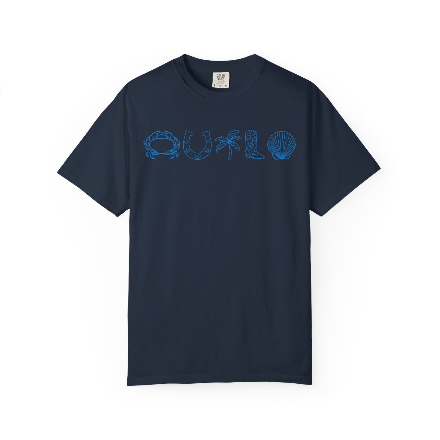 Coastal Cowgirl Comfort Colors Tee